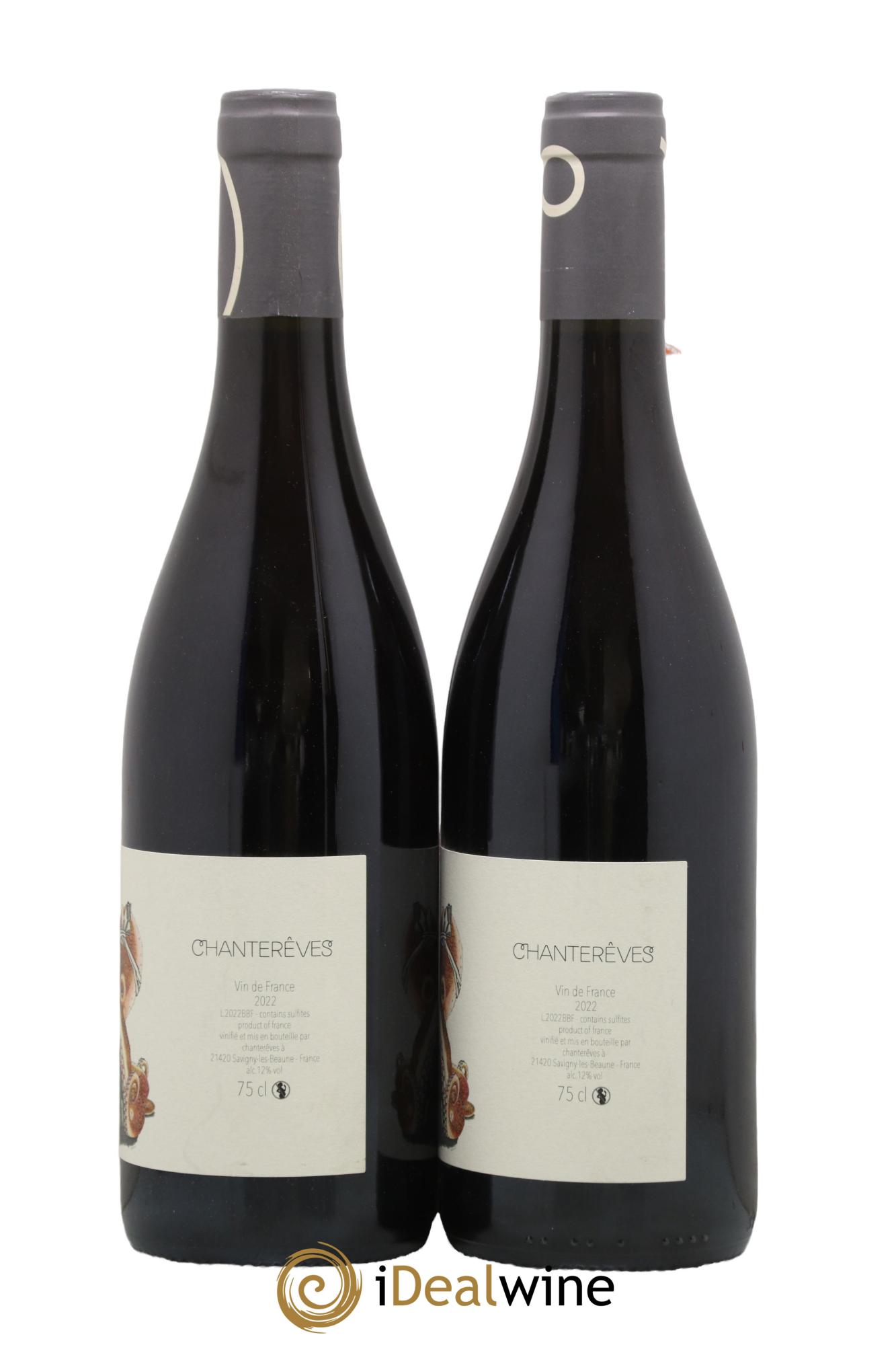 Vin de France Bleu Cerise Domaine Chanterêves 2022 - Lot de 2 bouteilles - 1