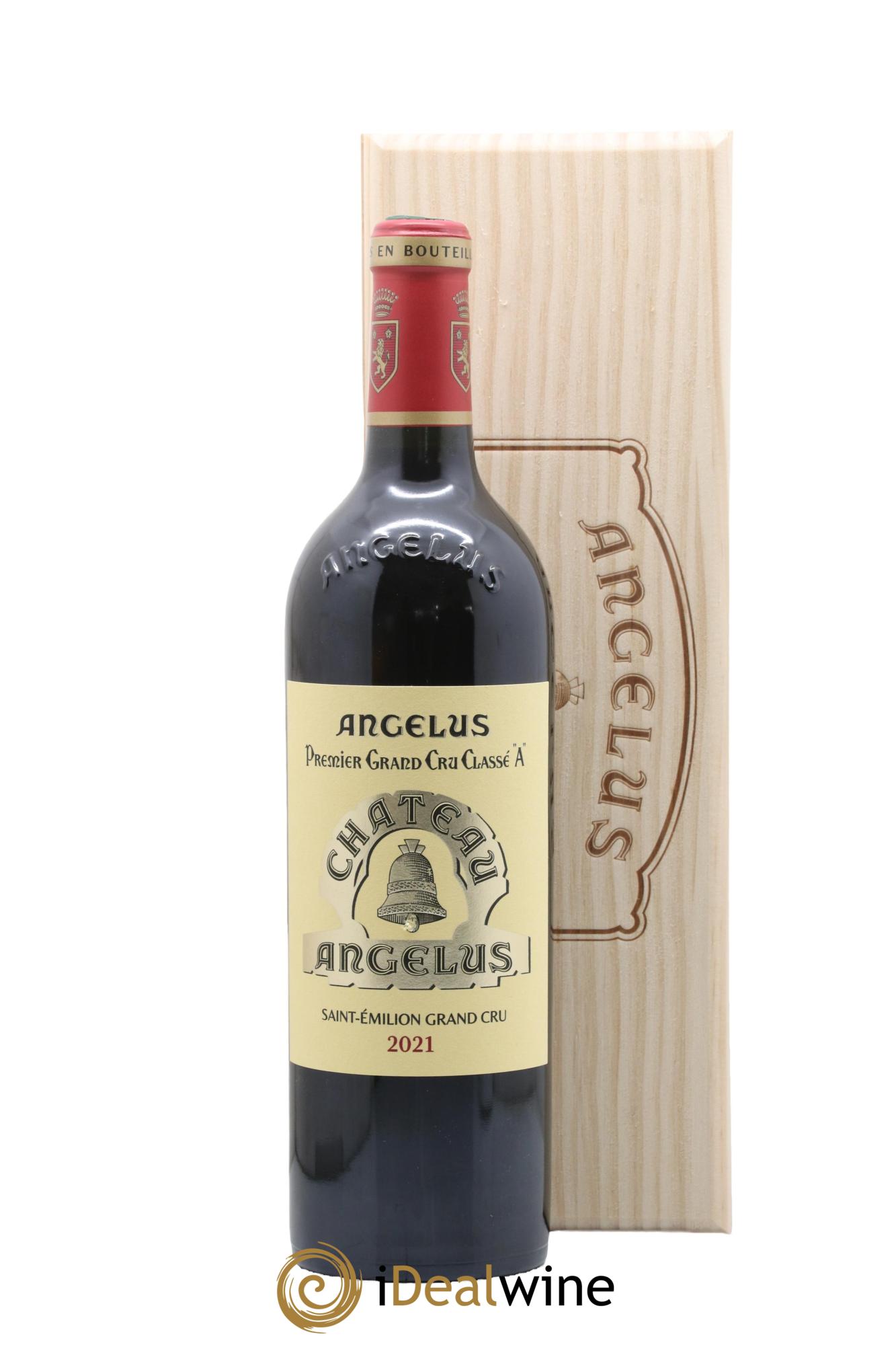 Château Angélus 1er Grand Cru Classé A 2021 - Lot de 1 bouteille - 0