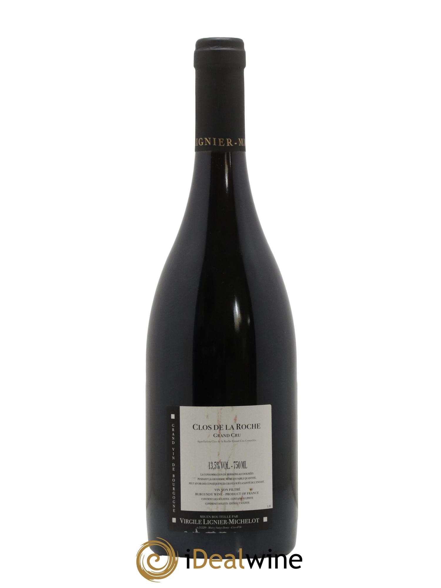 Clos de la Roche Grand Cru Lignier-Michelot (Domaine) 2010 - Lot de 1 bouteille - 1