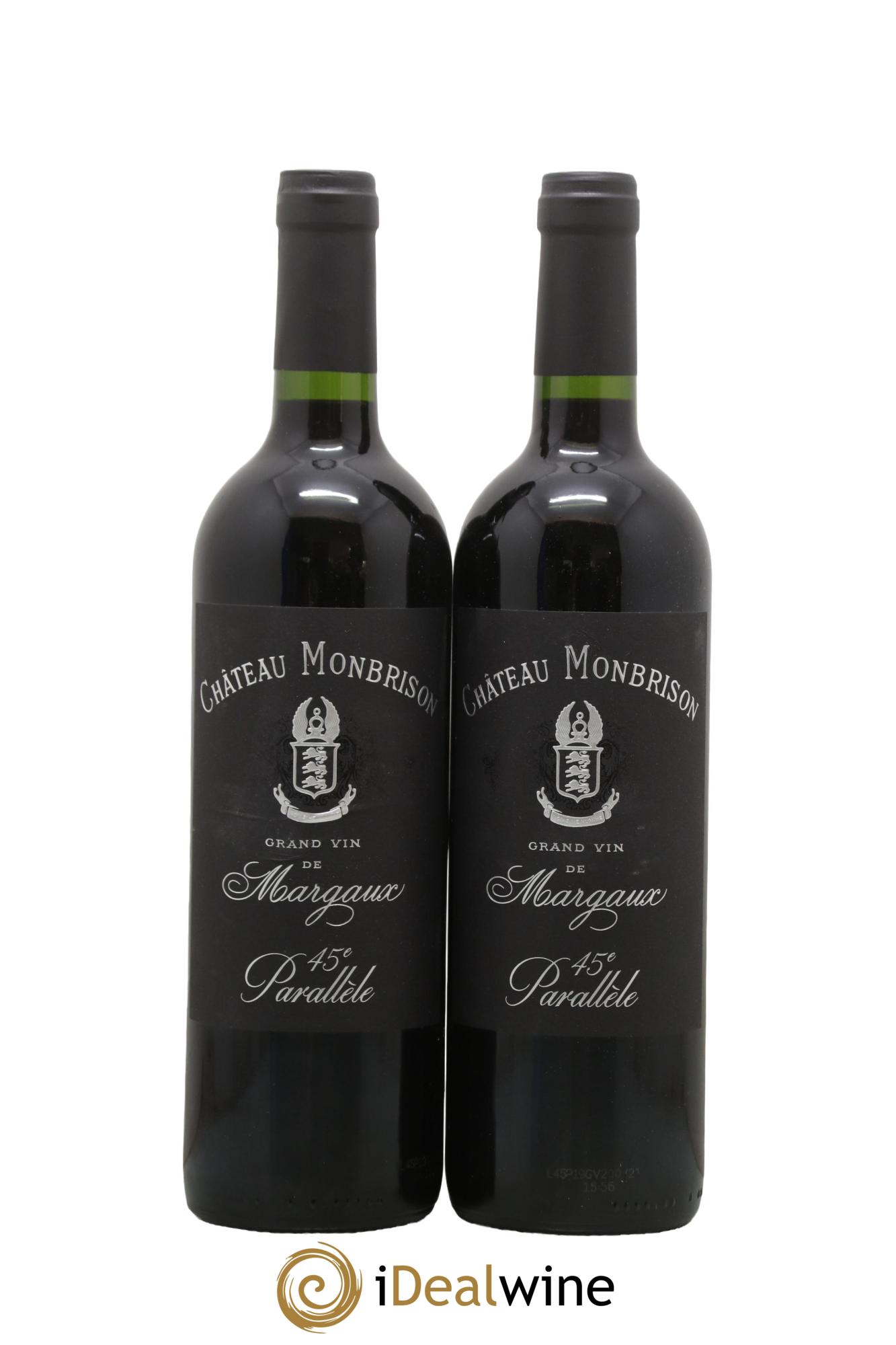 Château Monbrison 45e Parallèle 2019 - Lot of 2 bottles - 0
