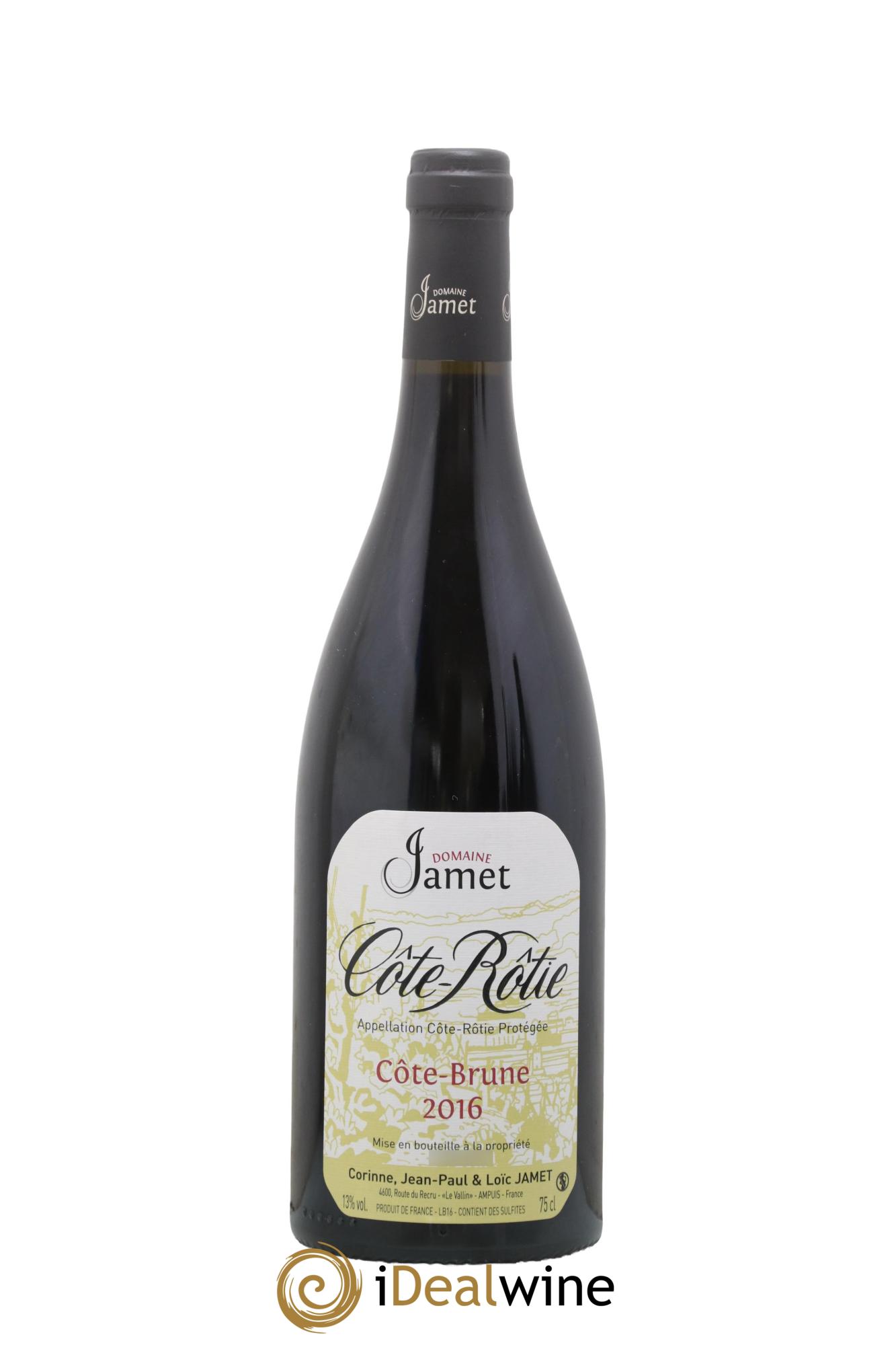 Côte-Rôtie Côte Brune Jamet (Domaine) 2016 - Lotto di 1 bottiglia - 0