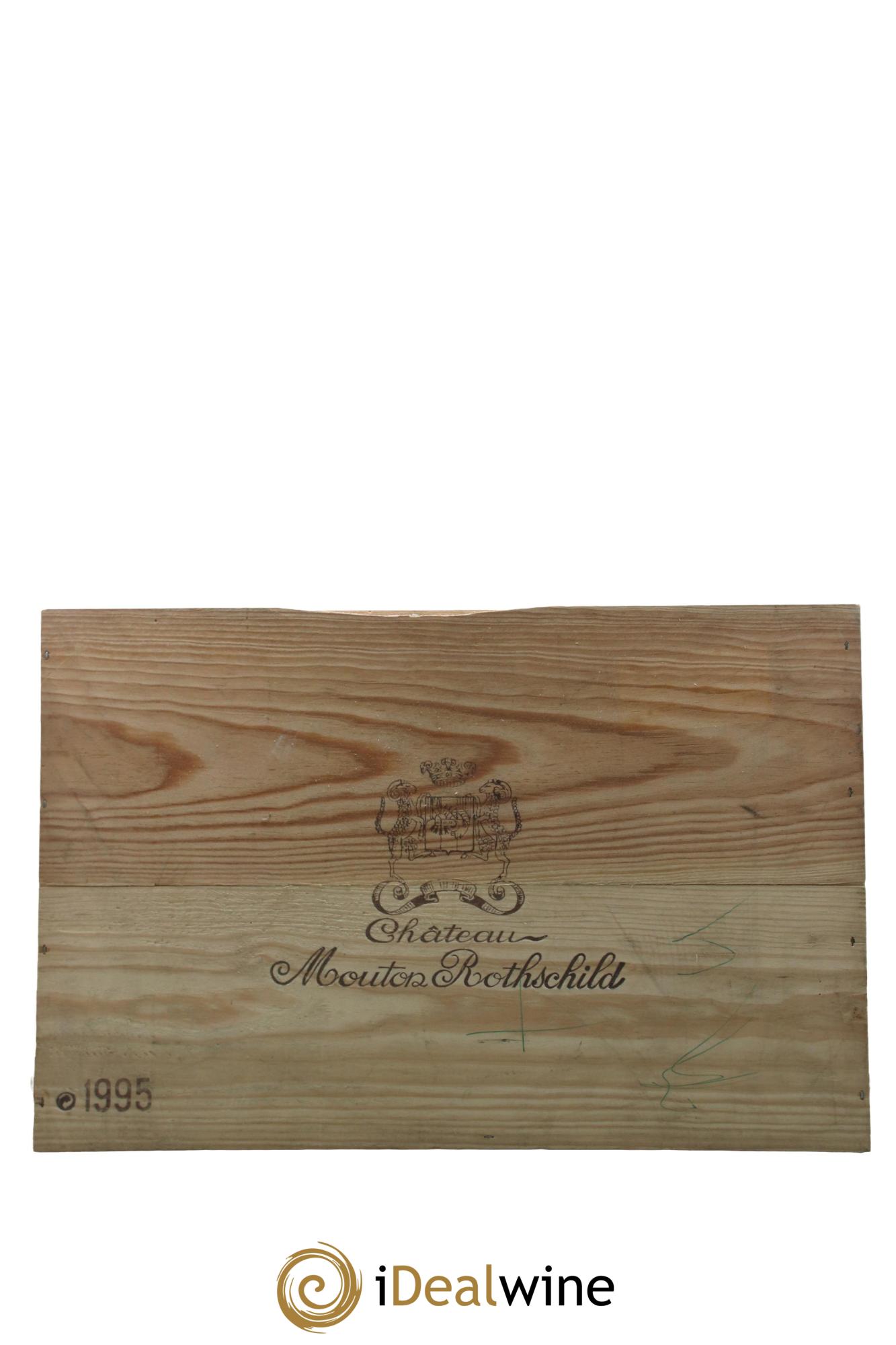 Château Mouton Rothschild 1er Grand Cru Classé 1995 - Lot of 6 bottles - 6