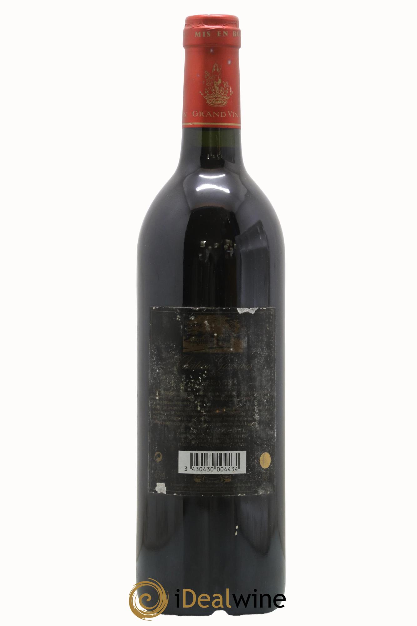 Château Giscours 3ème Grand Cru Classé 2010 - Lot of 1 bottle - 1