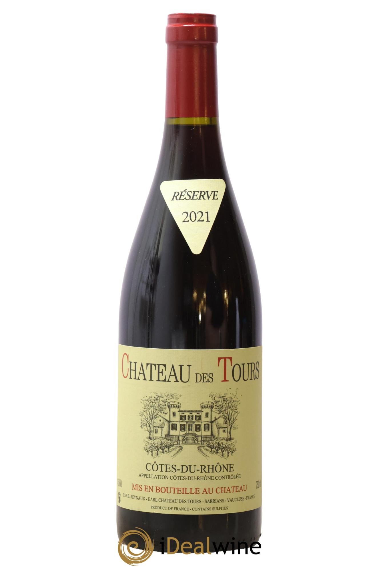 Côtes-du-Rhône Château des Tours Emmanuel Reynaud 2021 - Posten von 1 Flasche - 0