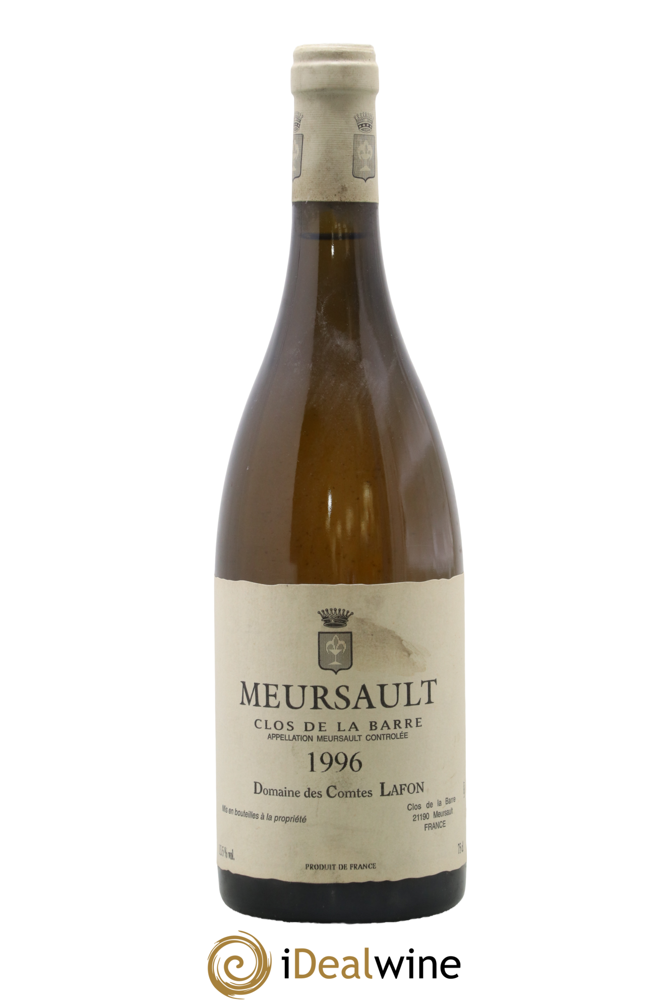 Meursault Clos de la Barre Comtes Lafon (Domaine des) 1996 - Lot de 1 bouteille - 0