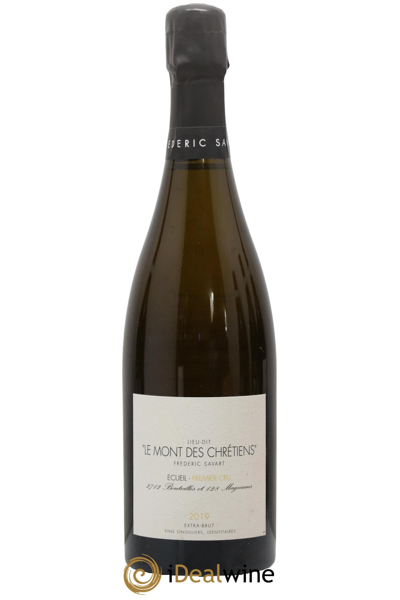 Le Mont des Chrétiens 1er Cru Extra-Brut Savart 2019 - Posten von 1 Flasche - 0