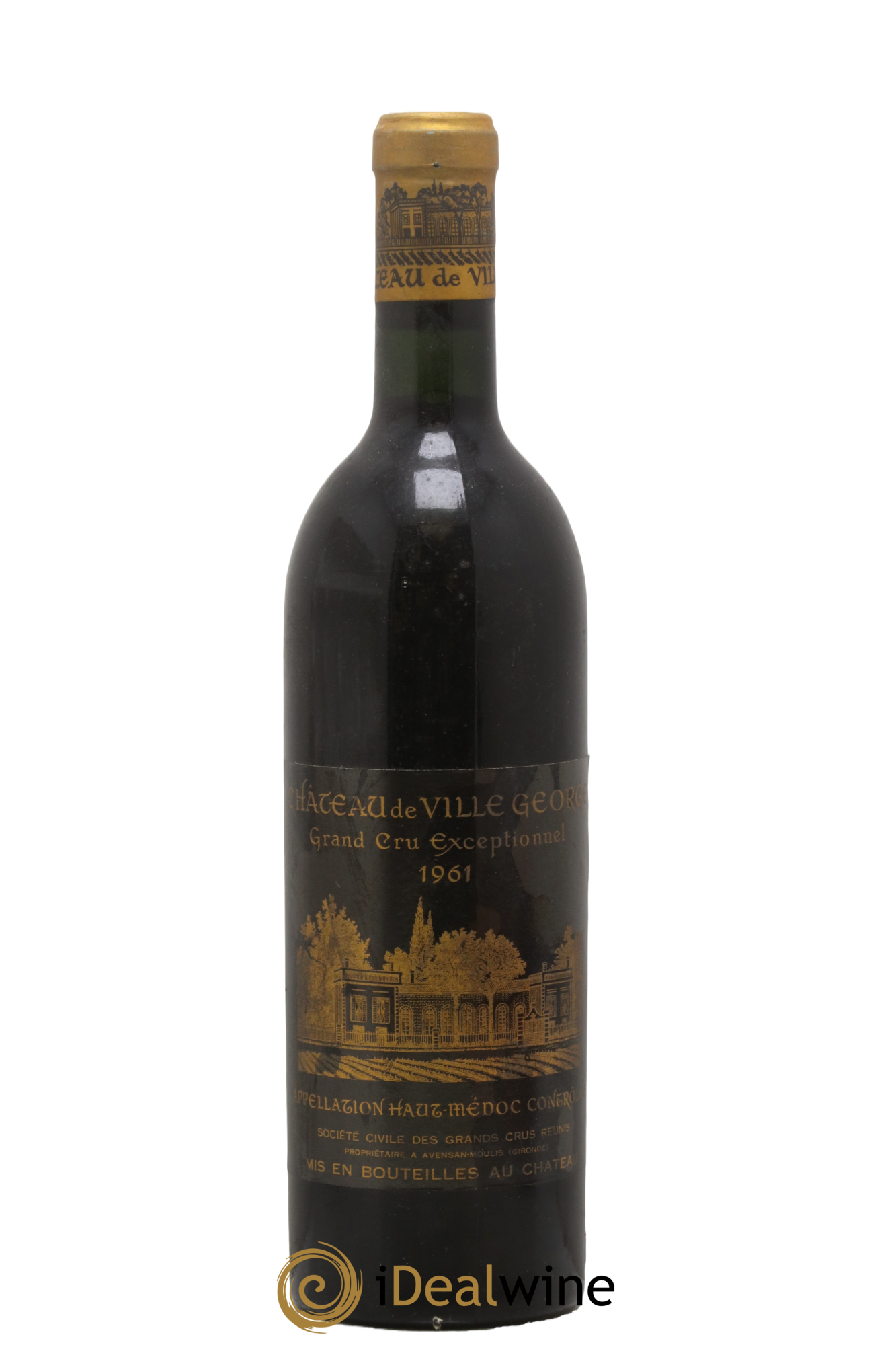 Château Villegeorge Cru Bourgeois 1961 - Lot de 1 bouteille - 0