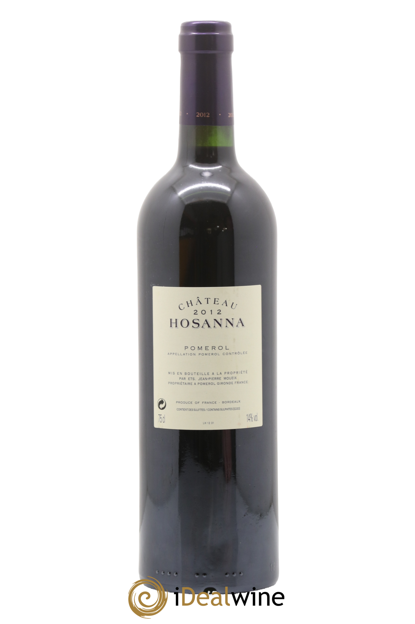 Château Hosanna 2012 - Posten von 1 Flasche - 1