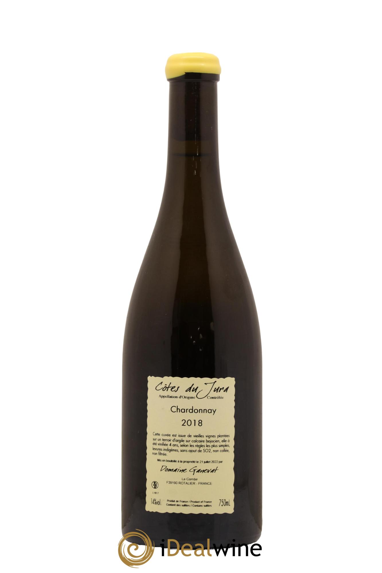 Côtes du Jura Rouchamps Chardonnay Jean-François Ganevat (Domaine) 2018 - Lot de 1 bouteille - 1