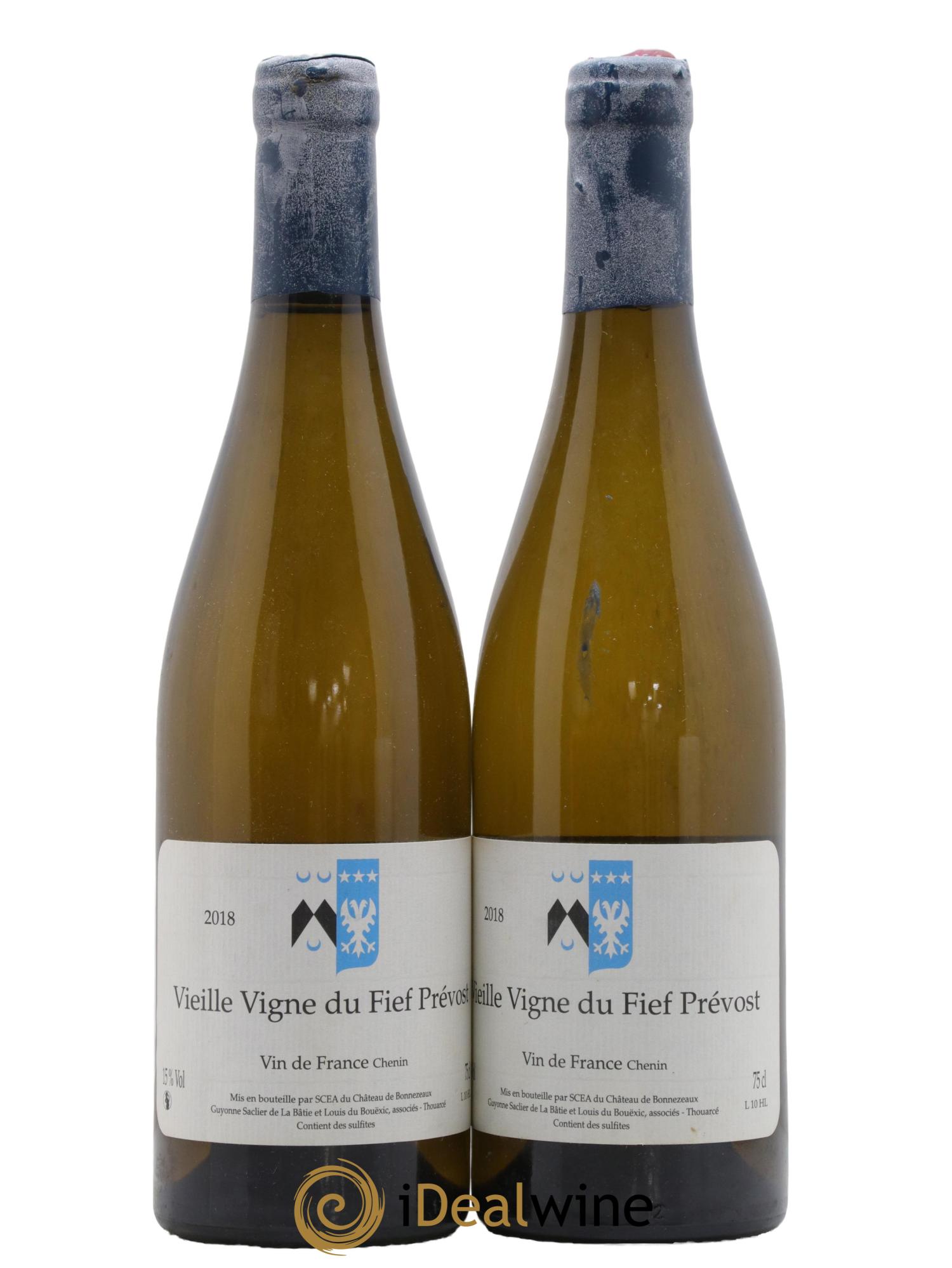 Vin de France Vieille Vigne du Fief Prévost Château de Bonnezeaux 2018 - Lot de 2 bouteilles - 0