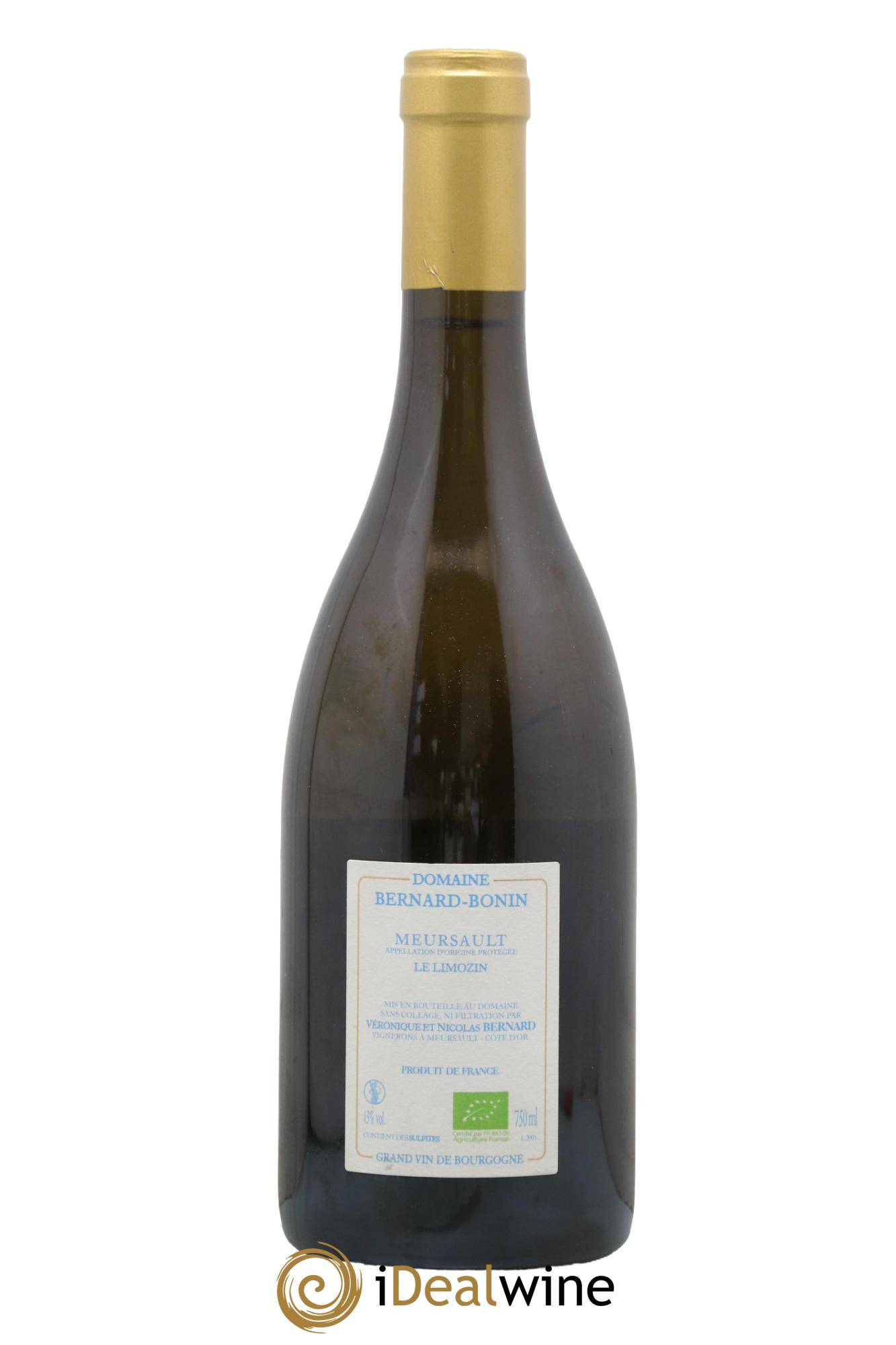 Meursault Le Limozin Bernard Bonin 2020 - Posten von 1 Flasche - 1