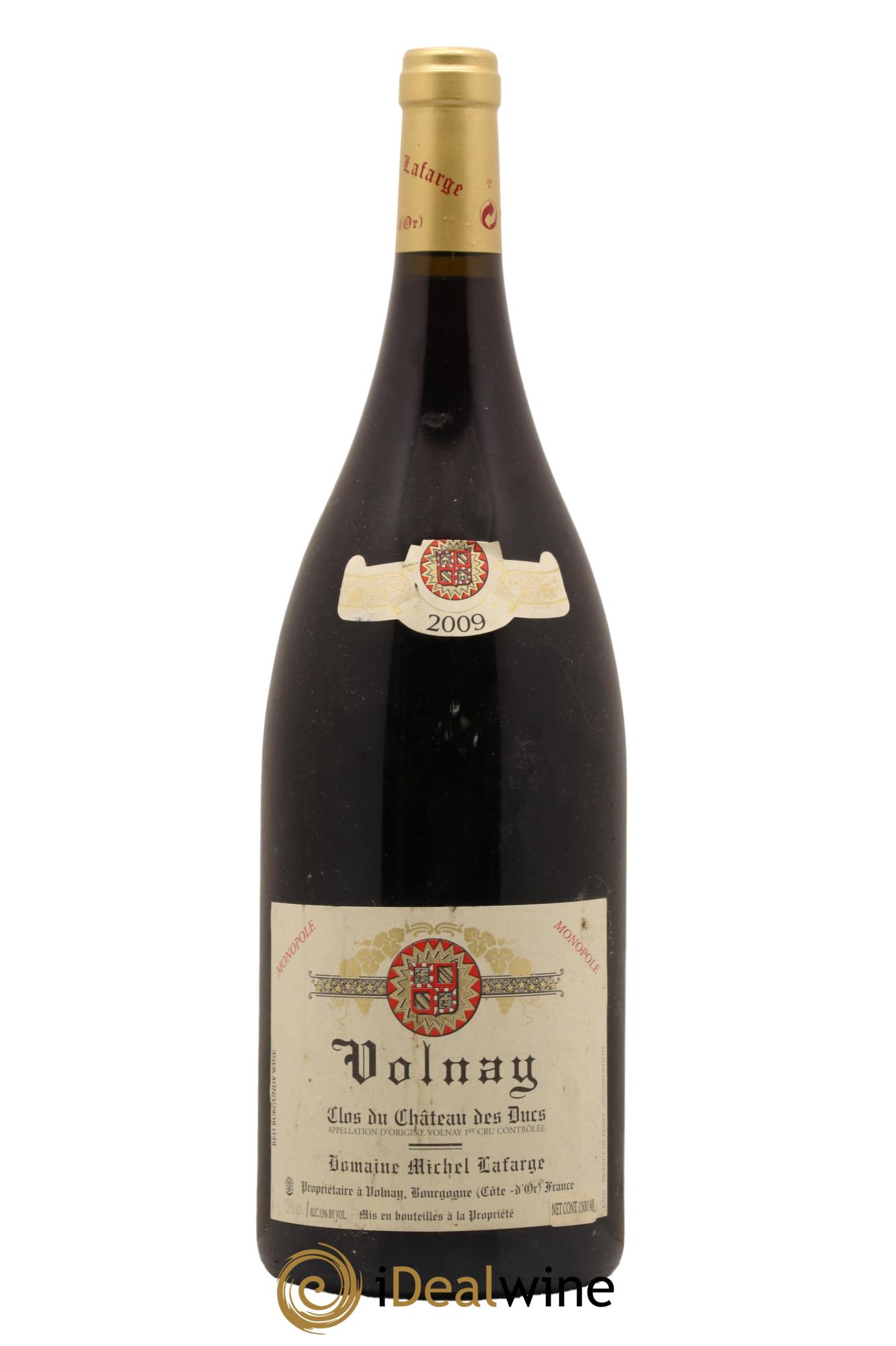 Volnay 1er Cru Clos du Château des Ducs Lafarge (Domaine) 2009 - Lot de 1 magnum - 0