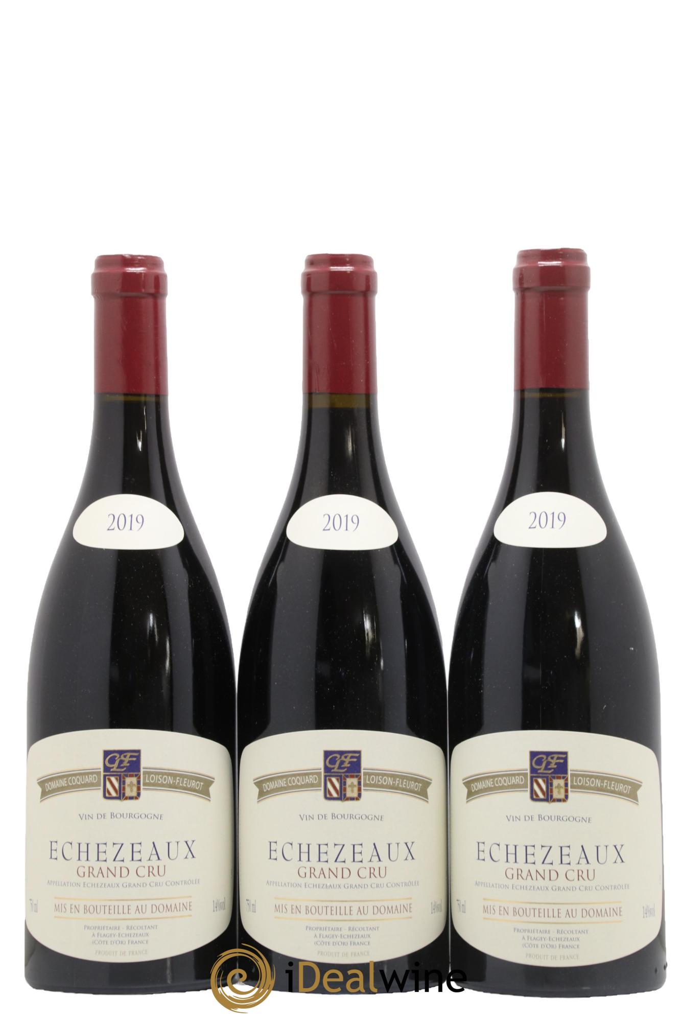 Echezeaux Grand Cru Coquard Loison-Fleurot 2019 - Lot de 3 bouteilles - 0