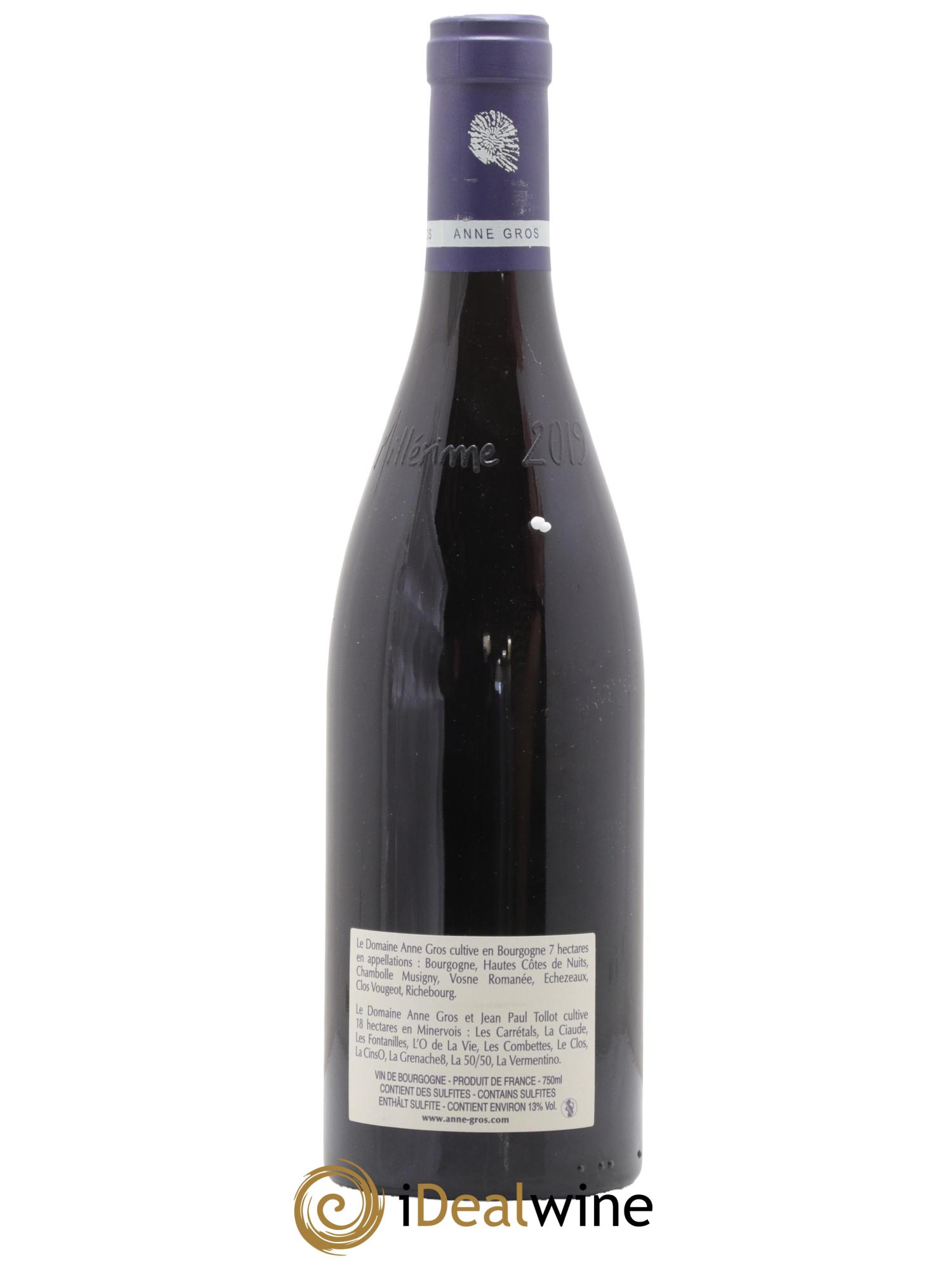 Echezeaux Grand Cru Les Loachausses Anne Gros 2019 - Lot de 1 bouteille - 1