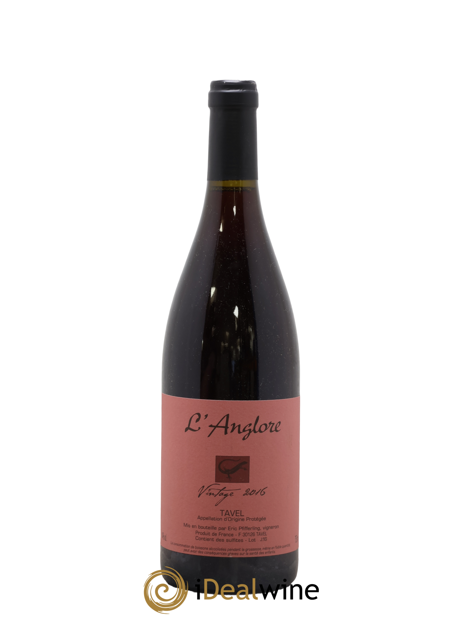 Tavel Vintage L'Anglore 2016 - Lot of 1 bottle - 0