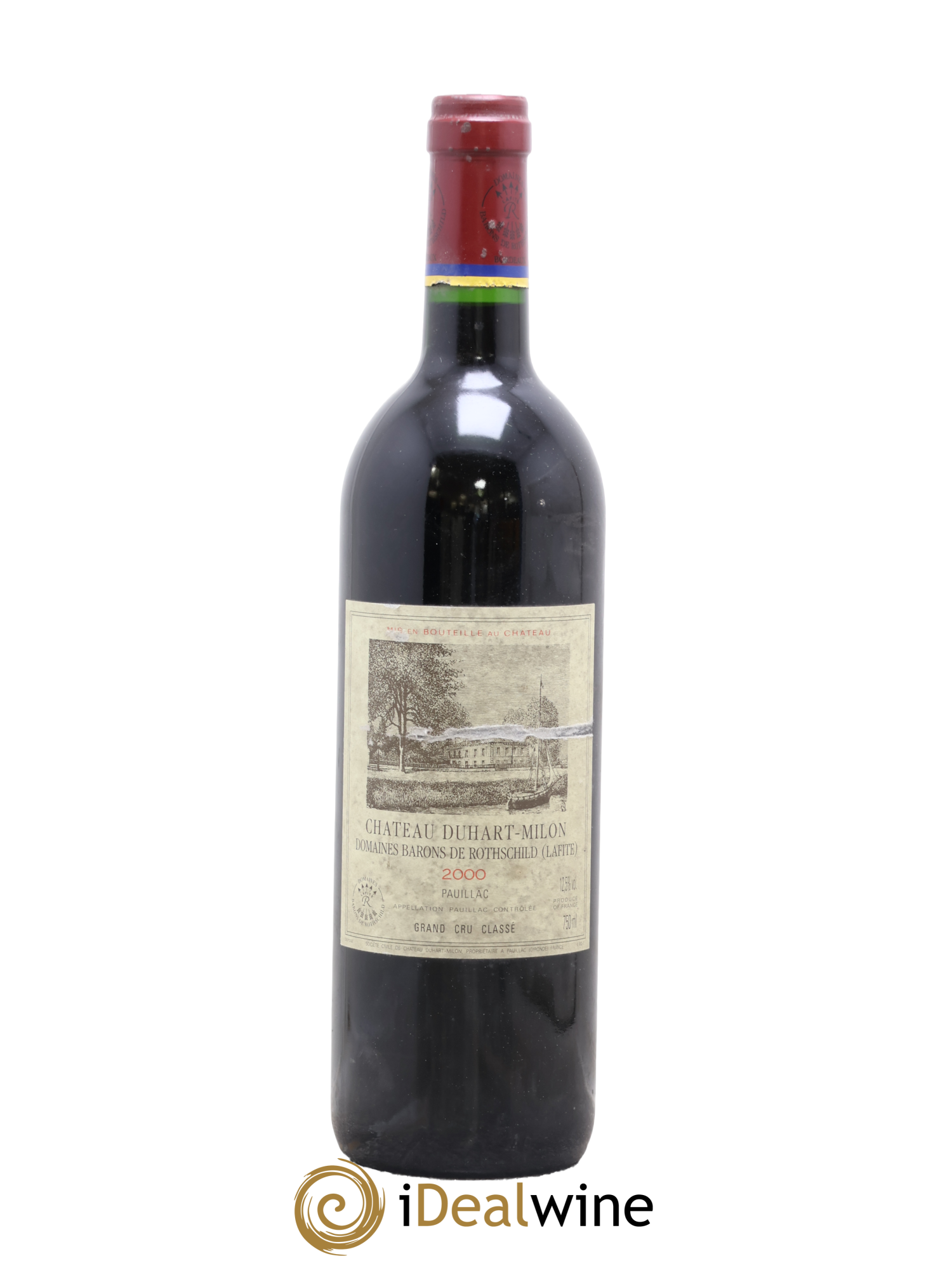 Château Duhart-Milon 4ème Grand Cru Classé 2000 - Lot de 1 bouteille - 0