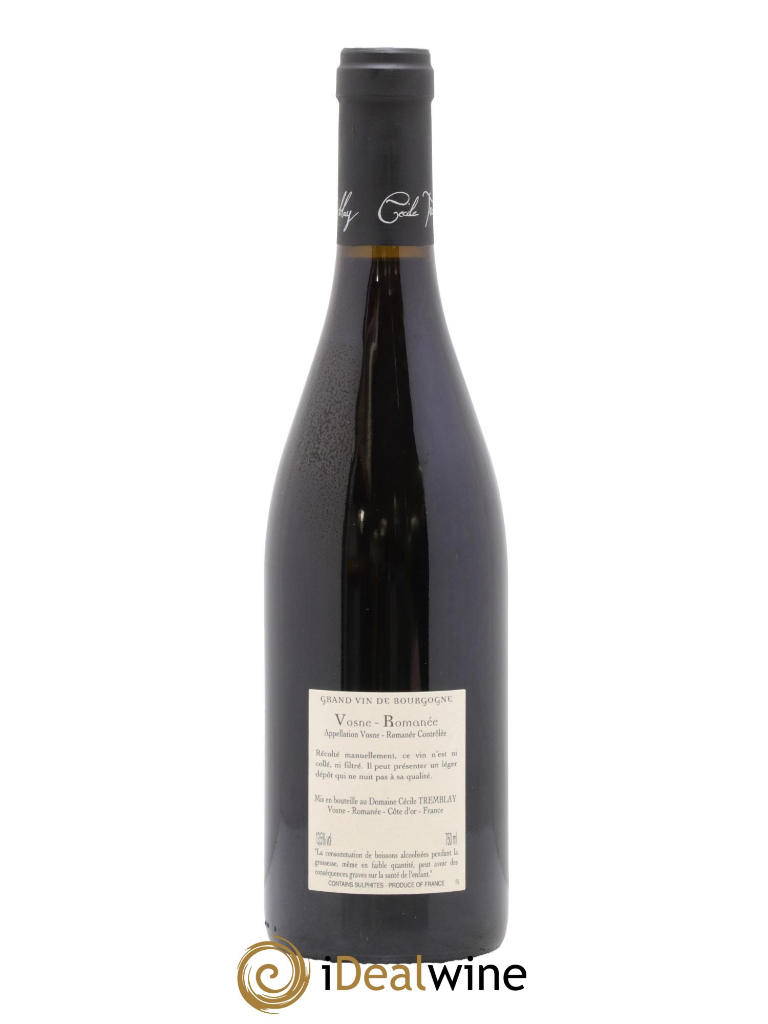 Vosne-Romanée Vieilles Vignes Cécile Tremblay 2022 - Lot of 1 bottle - 1