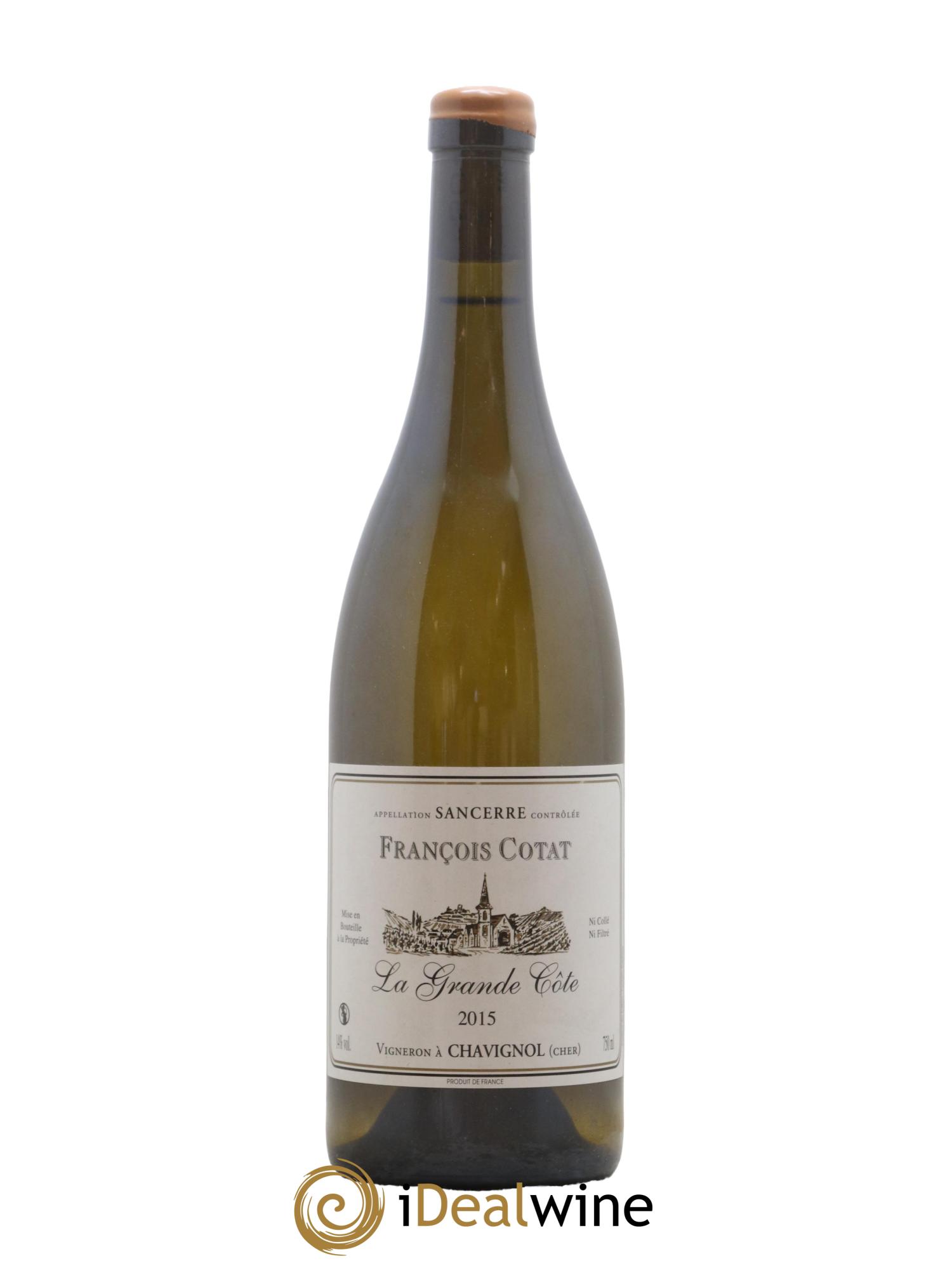 Sancerre La Grande Côte François Cotat 2015 - Lot de 1 bouteille - 0