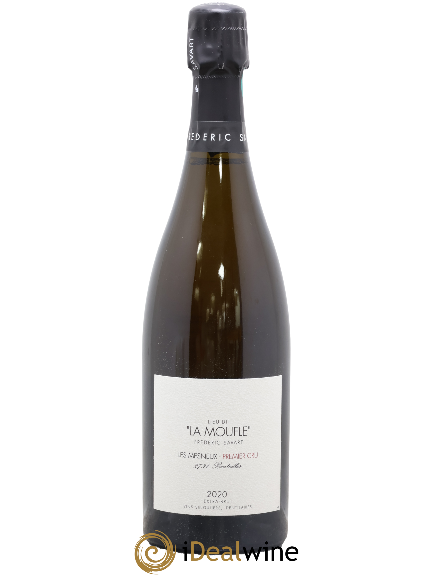 Extra Brut La Moufle Frédéric Savart 1er Cru Les Mesnieux 2020 - Lot de 1 bouteille - 0