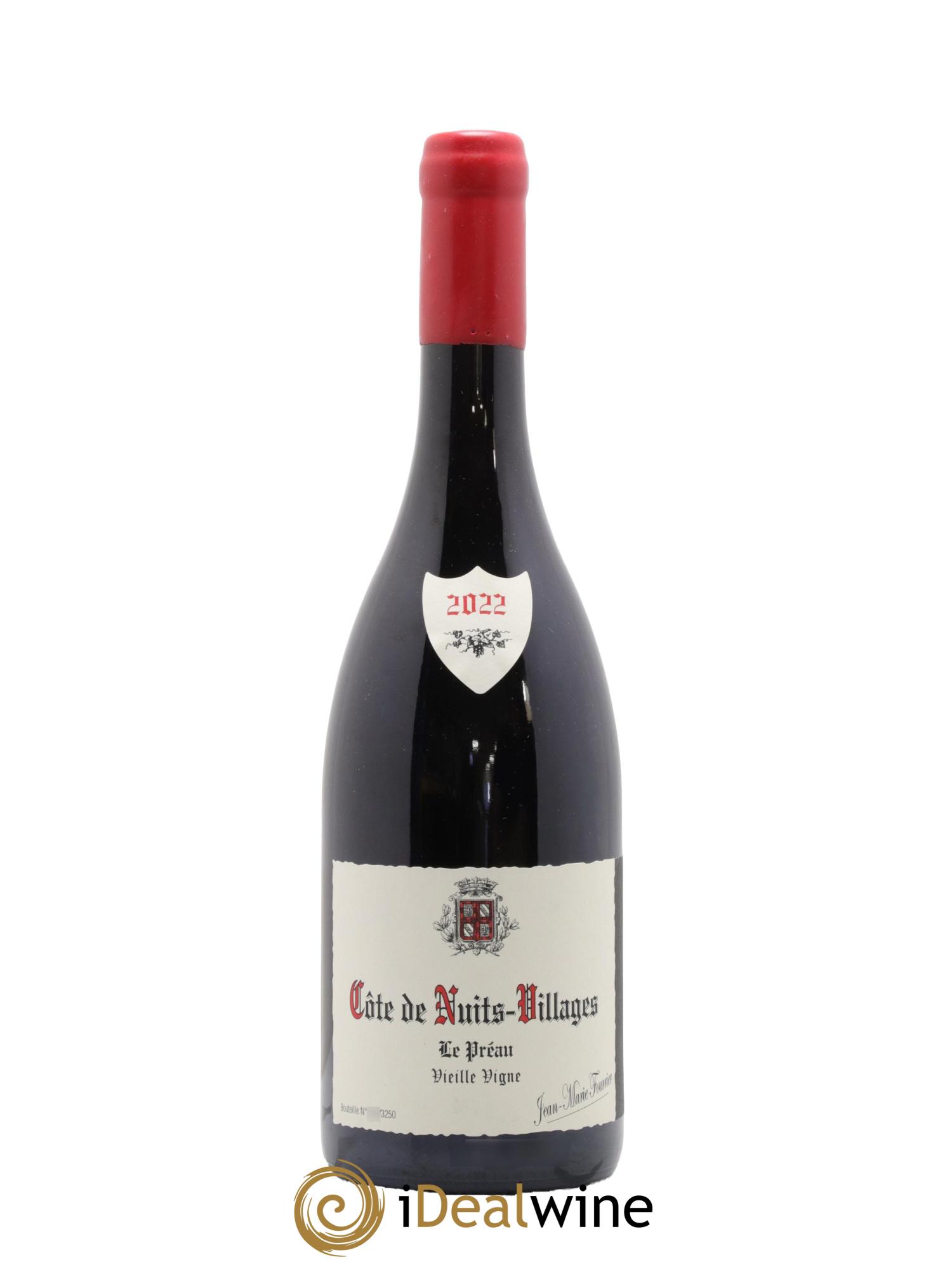 Côte de Nuits-Villages Le Préau Vieille Vigne Fourrier (Domaine) 2022 - Lot de 1 bouteille - 0