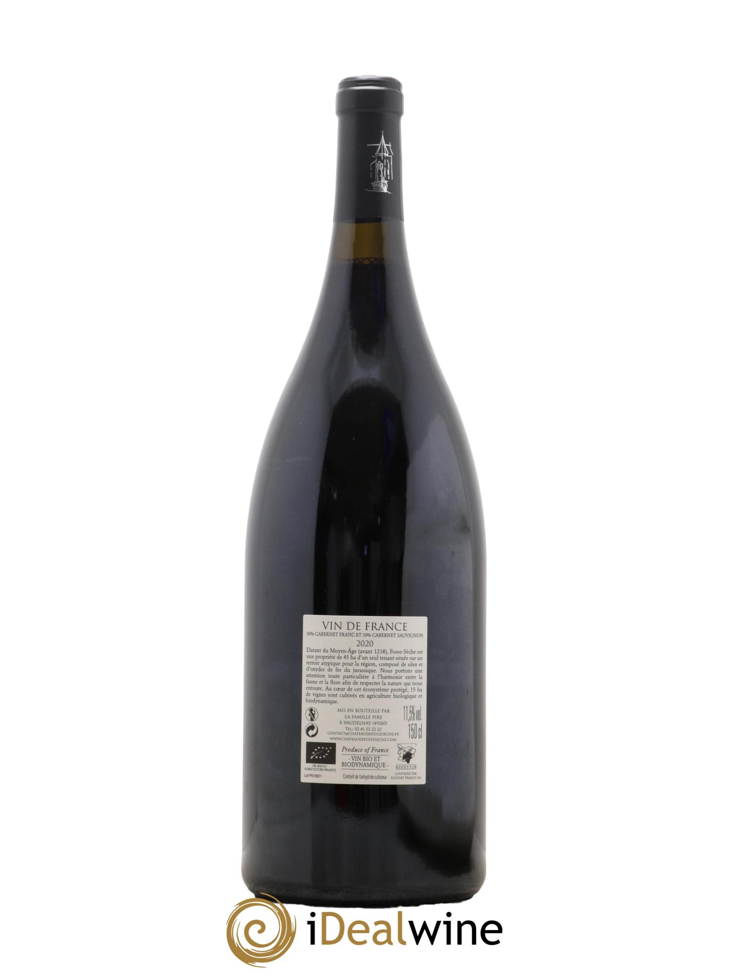 Vin de France Pangée Château de Fosse-Sèche 2020 - Lot de 1 magnum - 1