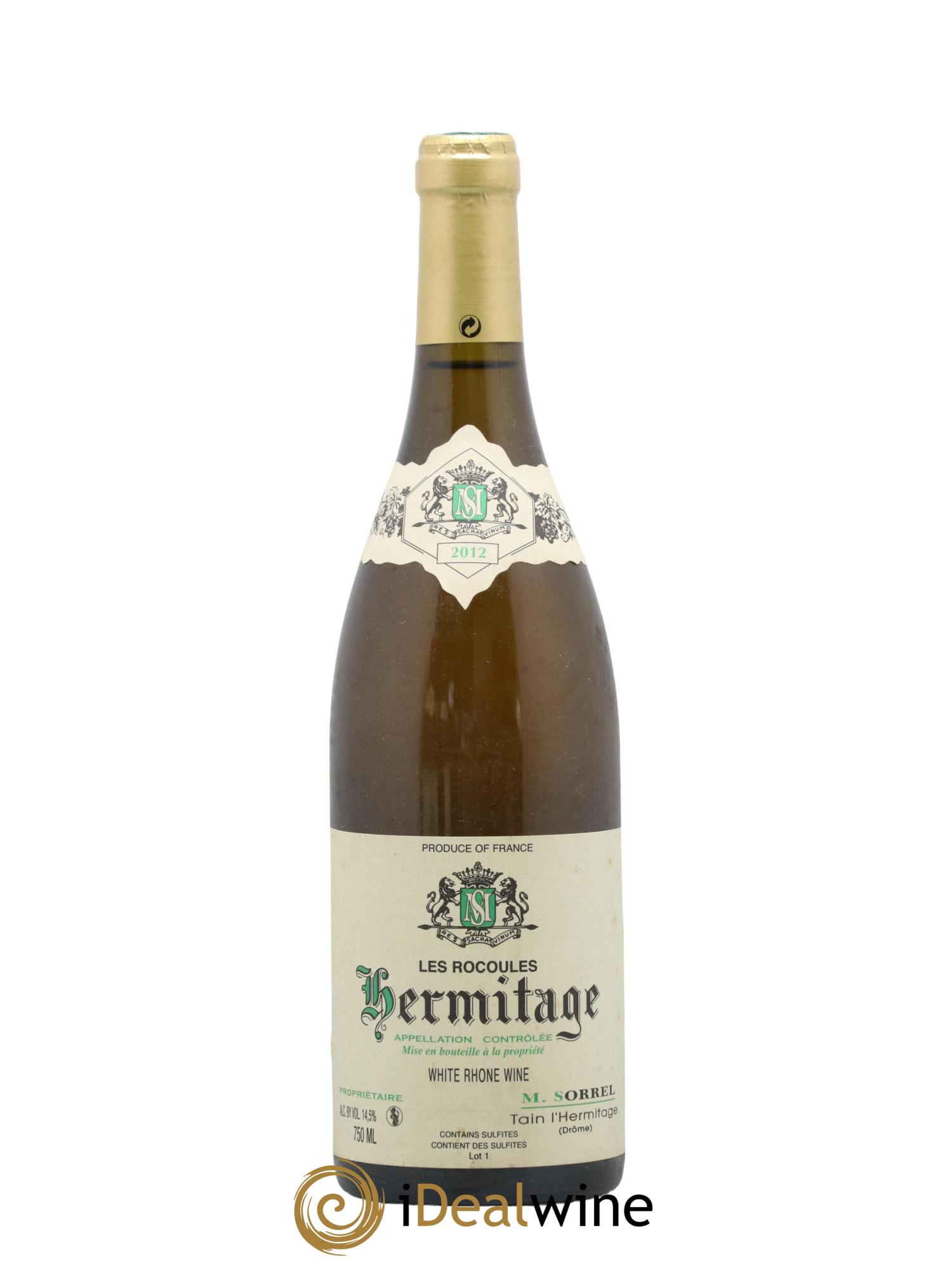 Hermitage Les Rocoules Marc Sorrel 2012 - Posten von 1 Flasche - 0