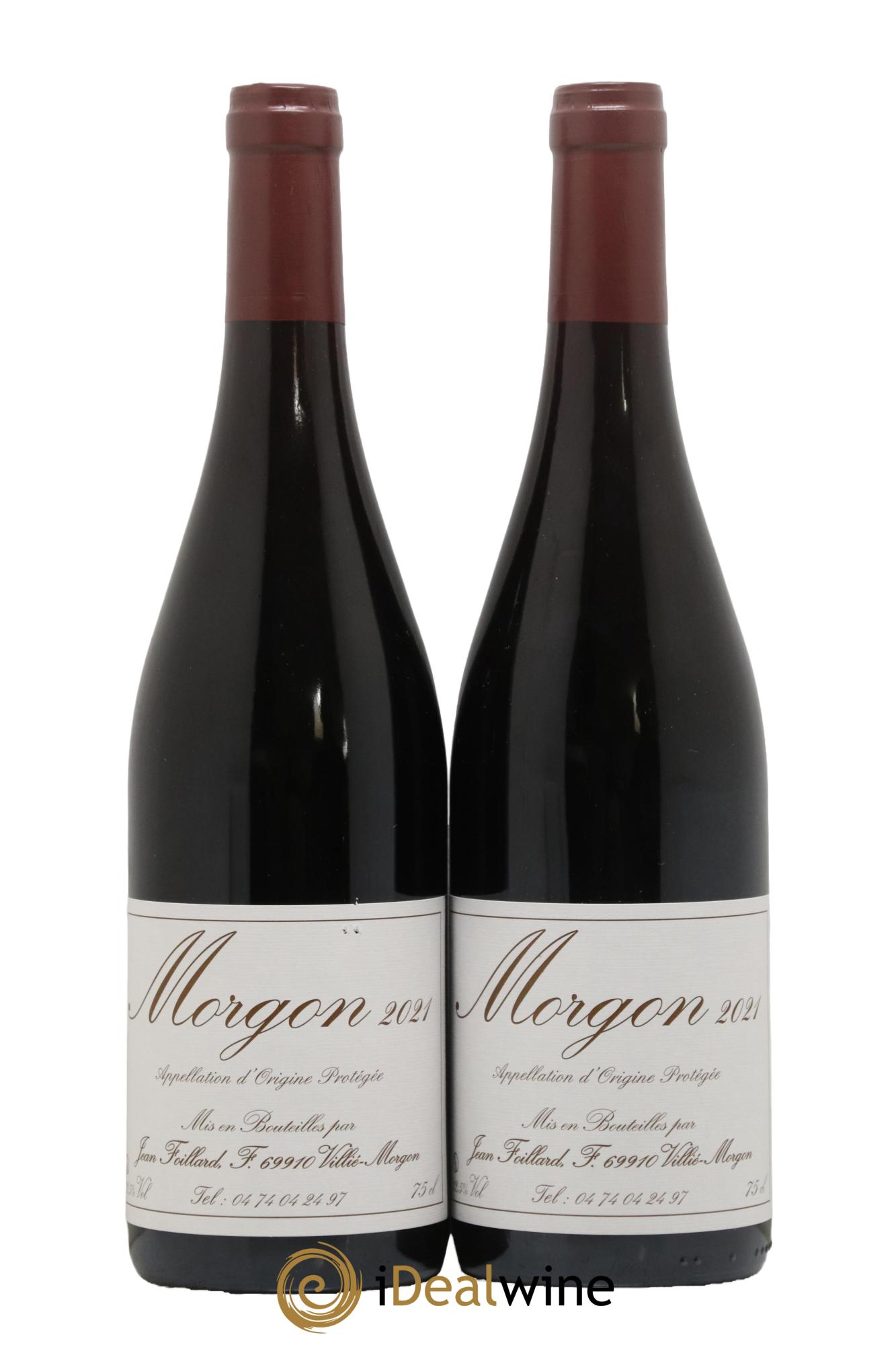 Morgon Jean Foillard 2021 - Posten von 2 Flaschen - 0
