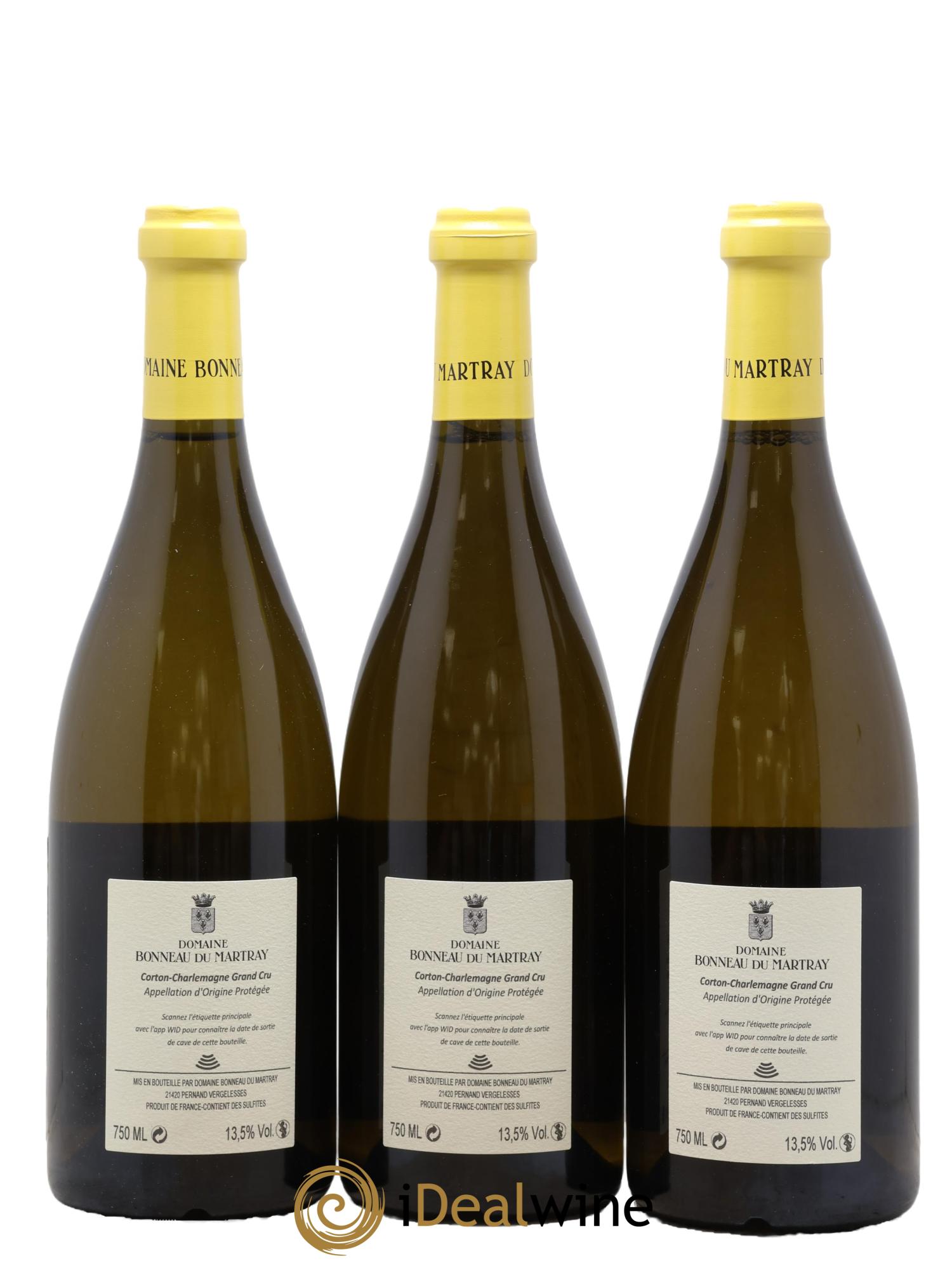 Corton-Charlemagne Grand Cru Bonneau du Martray (Domaine) 2020 - Posten von 3 Flaschen - 1