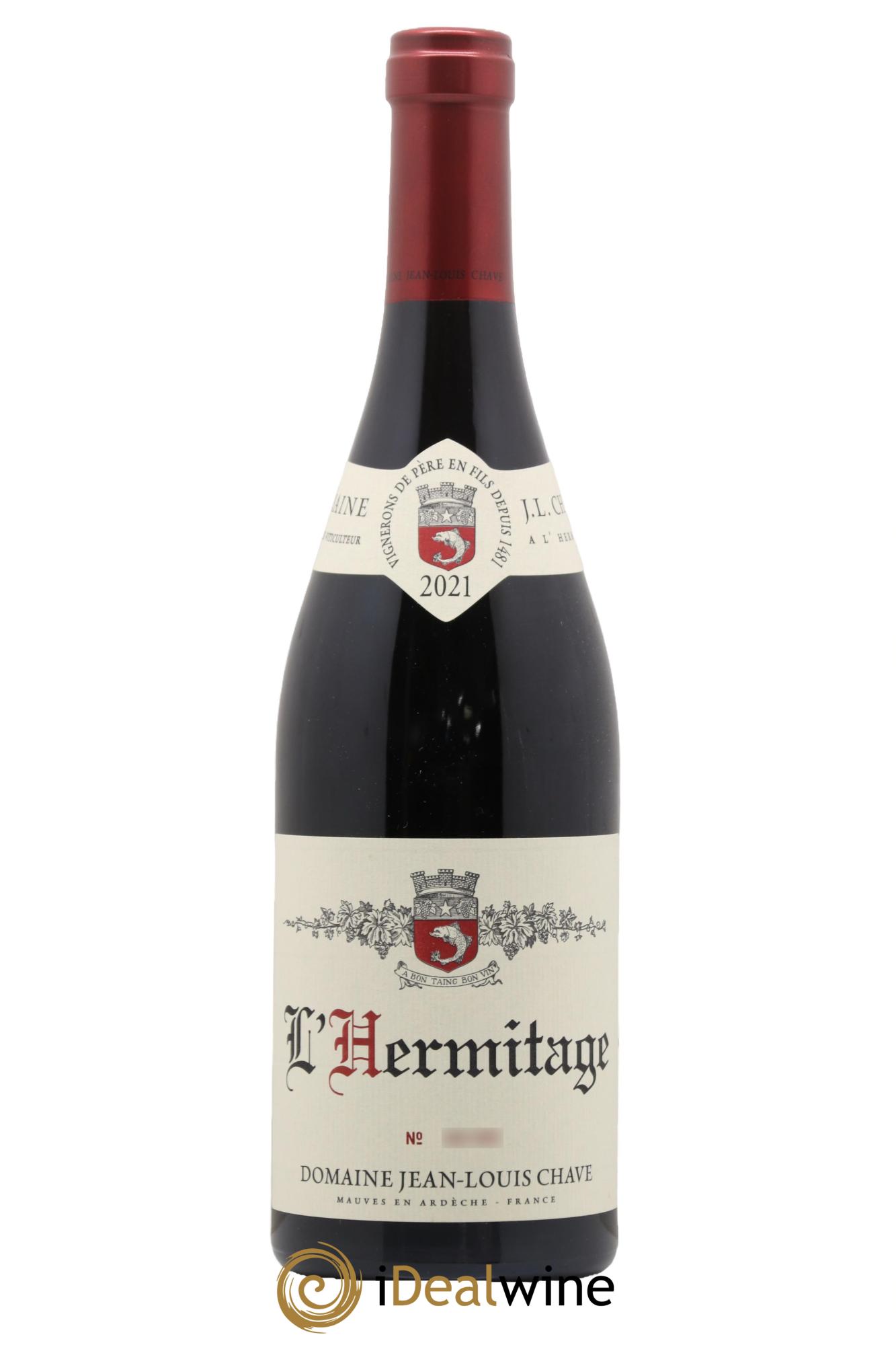 Hermitage Jean-Louis Chave 2021 - Lot of 1 bottle - 0