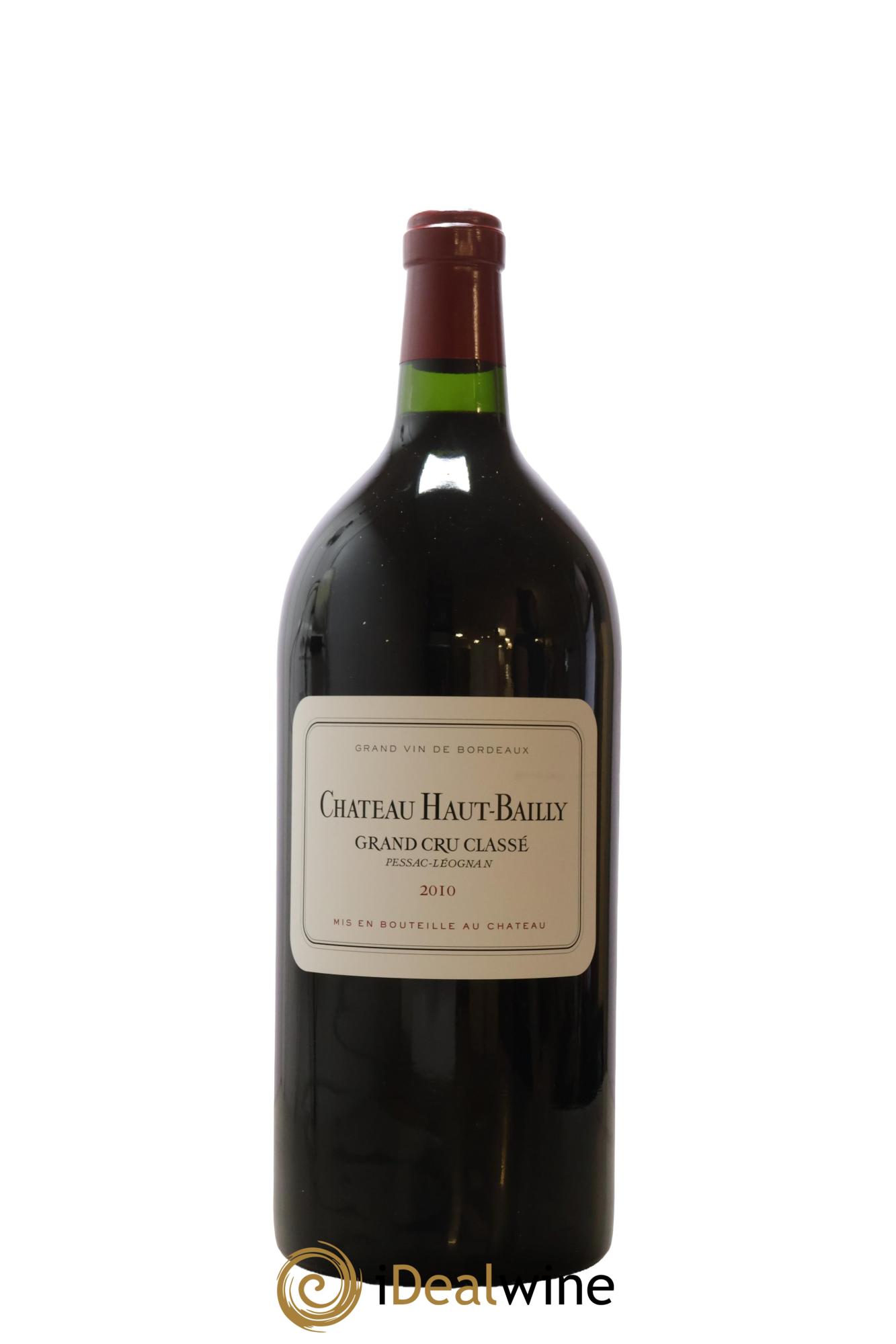 Château Haut-Bailly Cru Classé de Graves 2010 - Lot de 1 jeroboam - 0