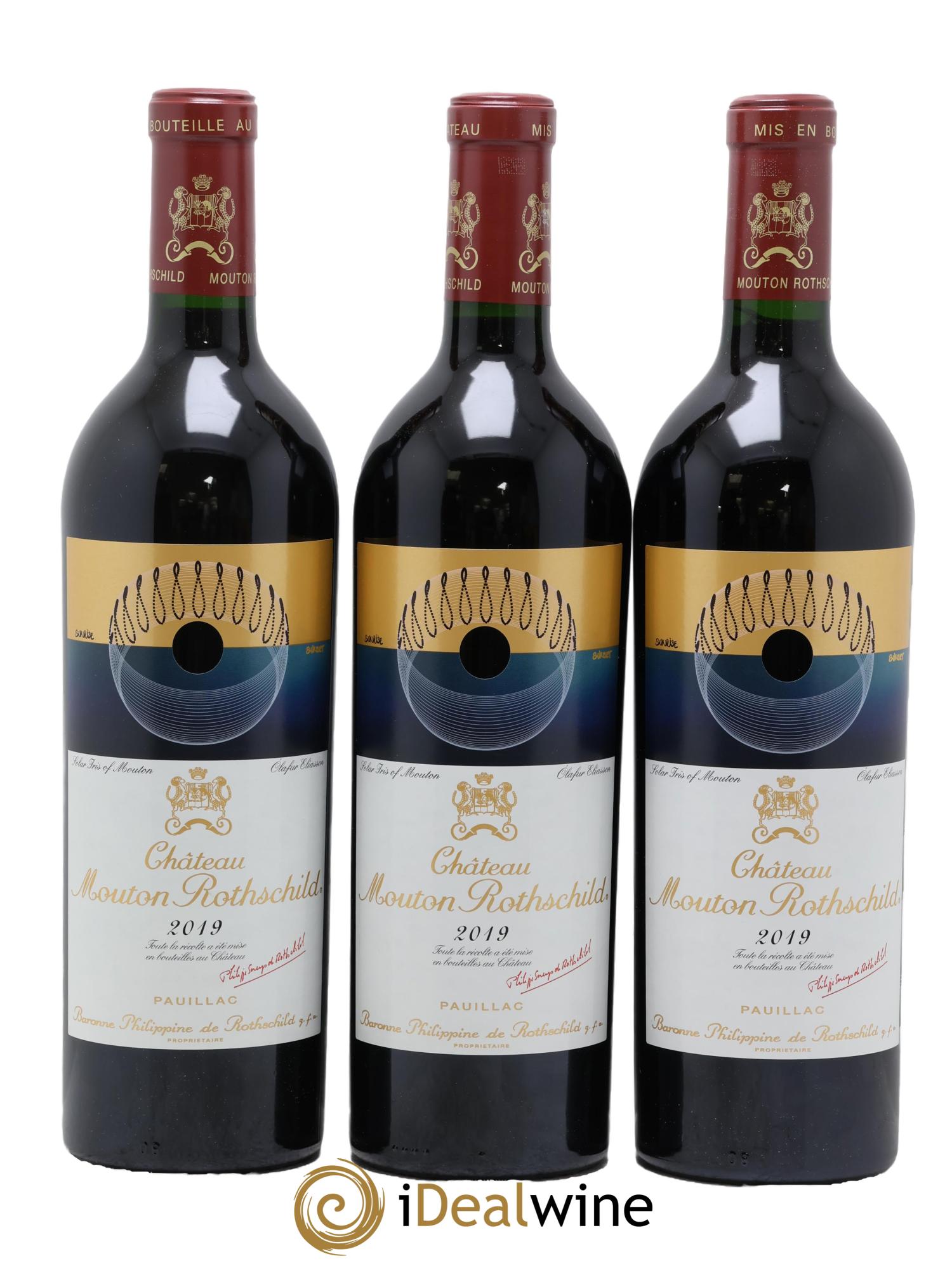Château Mouton Rothschild 1er Grand Cru Classé 2019 - Lot of 6 bottles - 3