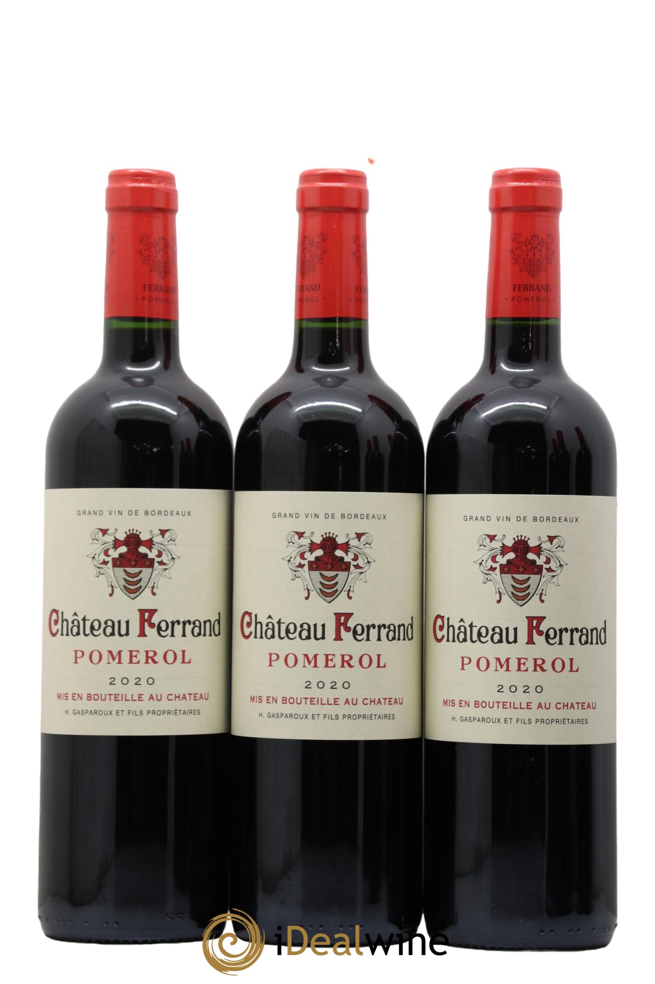 Château Ferrand 2020 - Posten von 6 Flaschen - 2