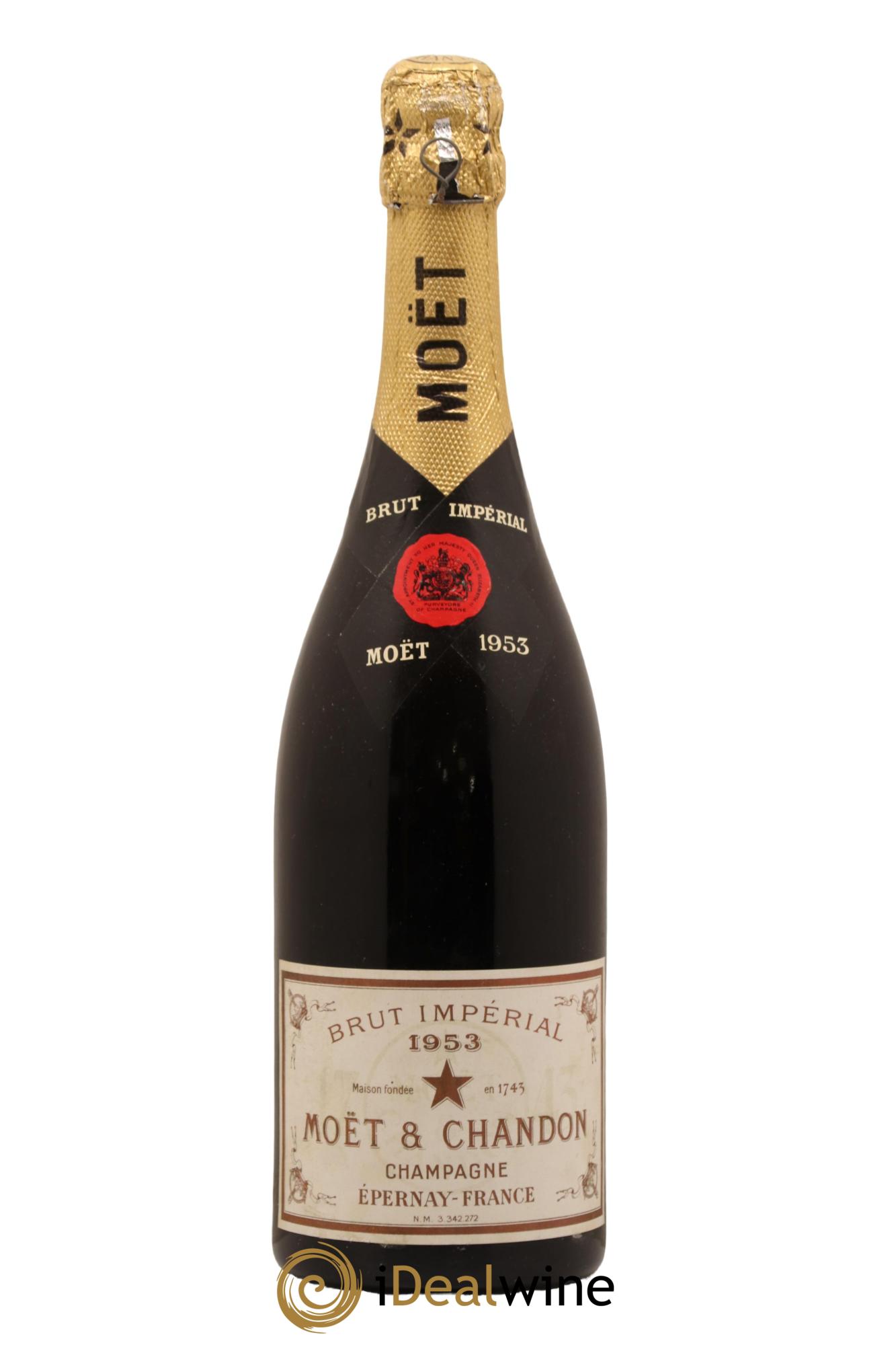 Impérial Brut Moët et Chandon 1953 - Lotto di 1 bottiglia - 0