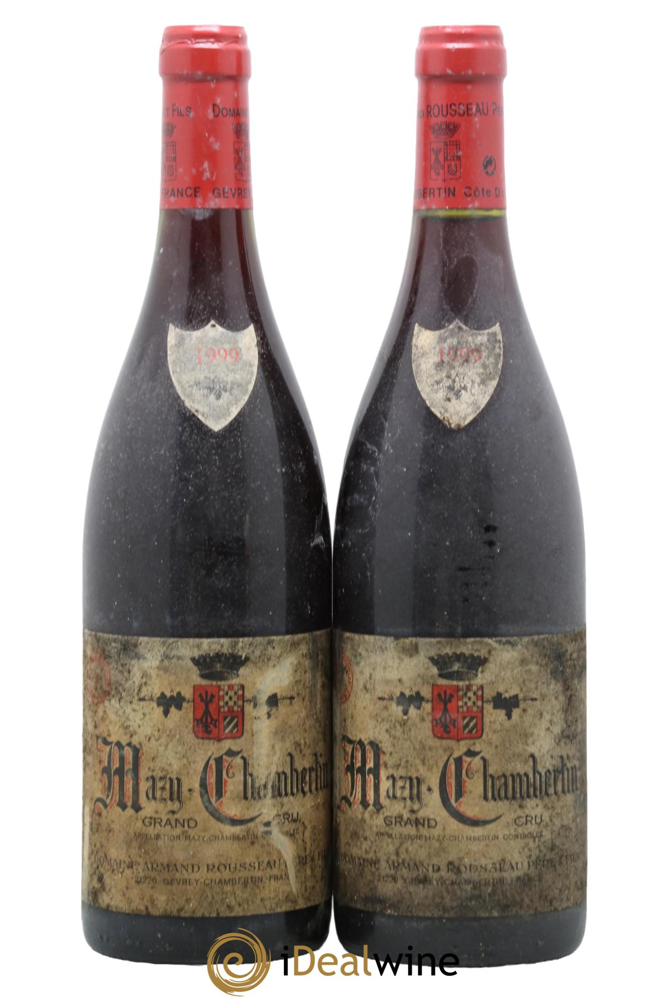Mazis-Chambertin Grand Cru Armand Rousseau (Domaine) 1999 - Lot de 2 bouteilles - 0