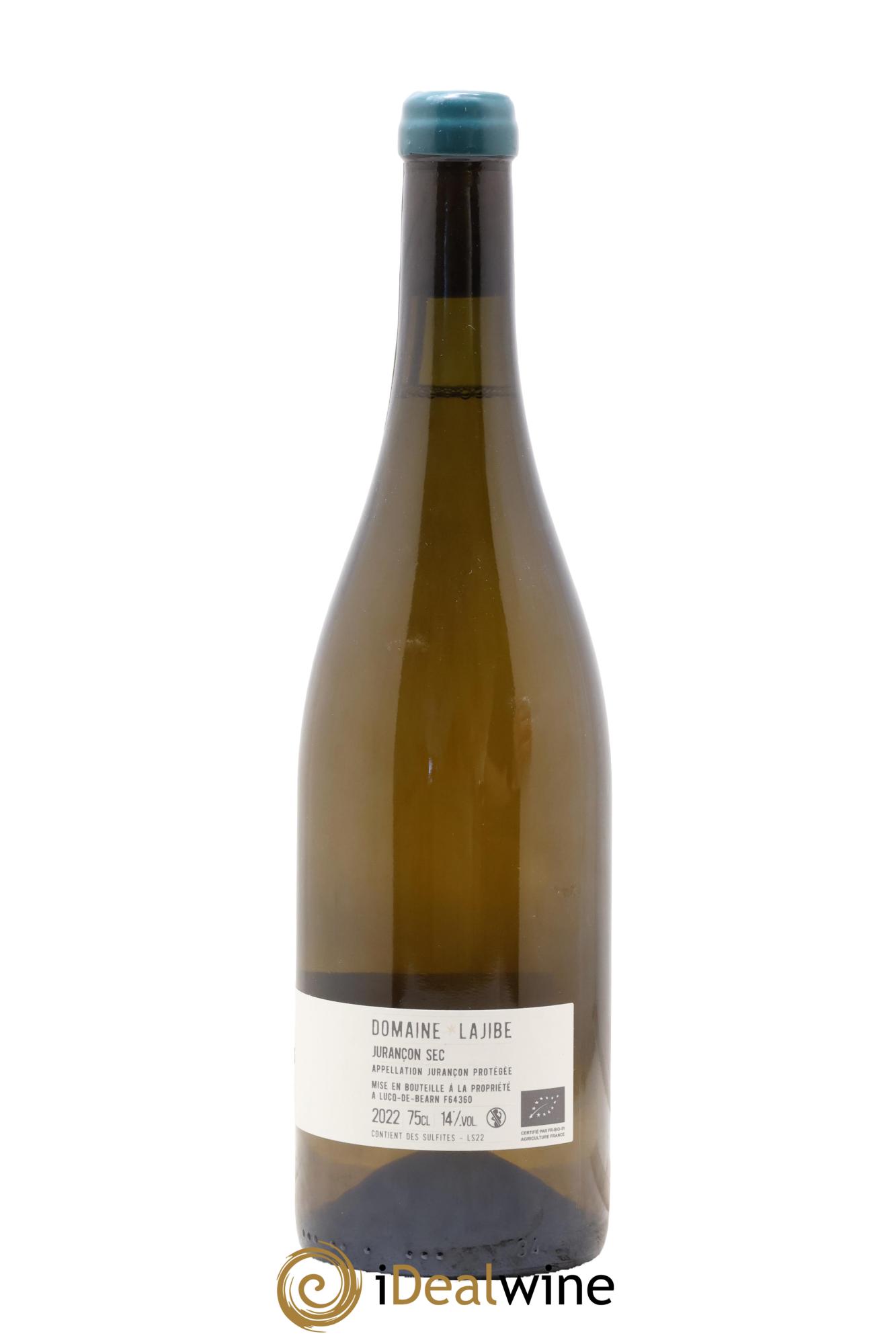 Jurançon sec Serres-Seques Domaine Lajibe - Jean-Baptiste Semmartin 2022 - Lot de 1 bouteille - 1