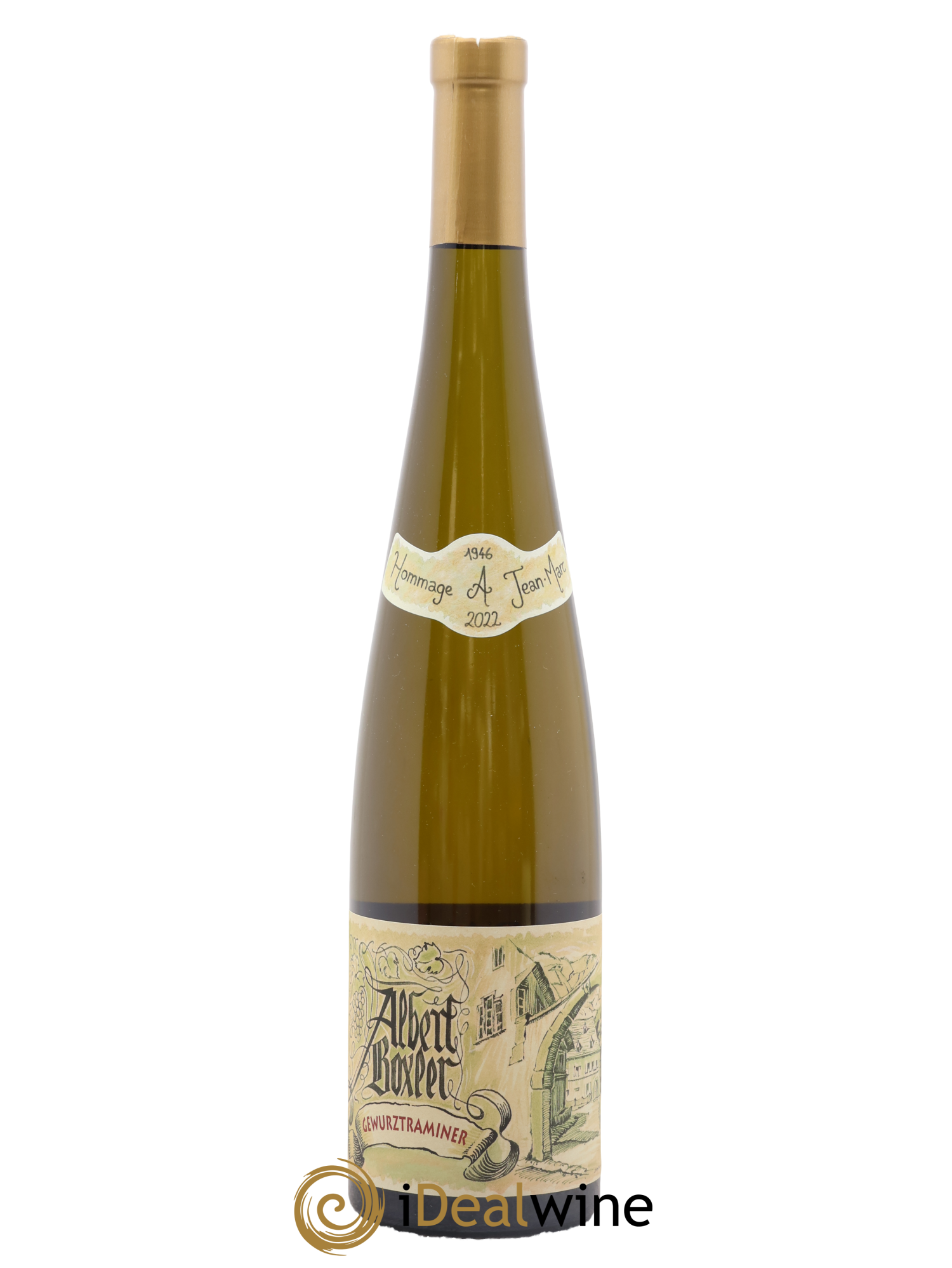 Alsace Gewurztraminer Hommage A Jean-Marc Albert Boxler 2022 - Lot de 1 bouteille - 0