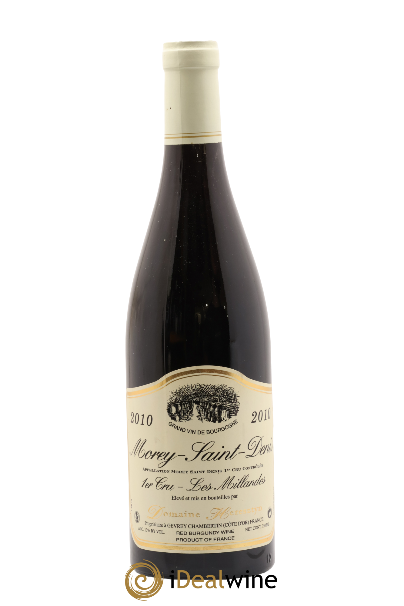 Morey-Saint-Denis 1er Cru Les Mylands Domaine Hereztzyn 2010 - Lot de 1 bouteille - 0