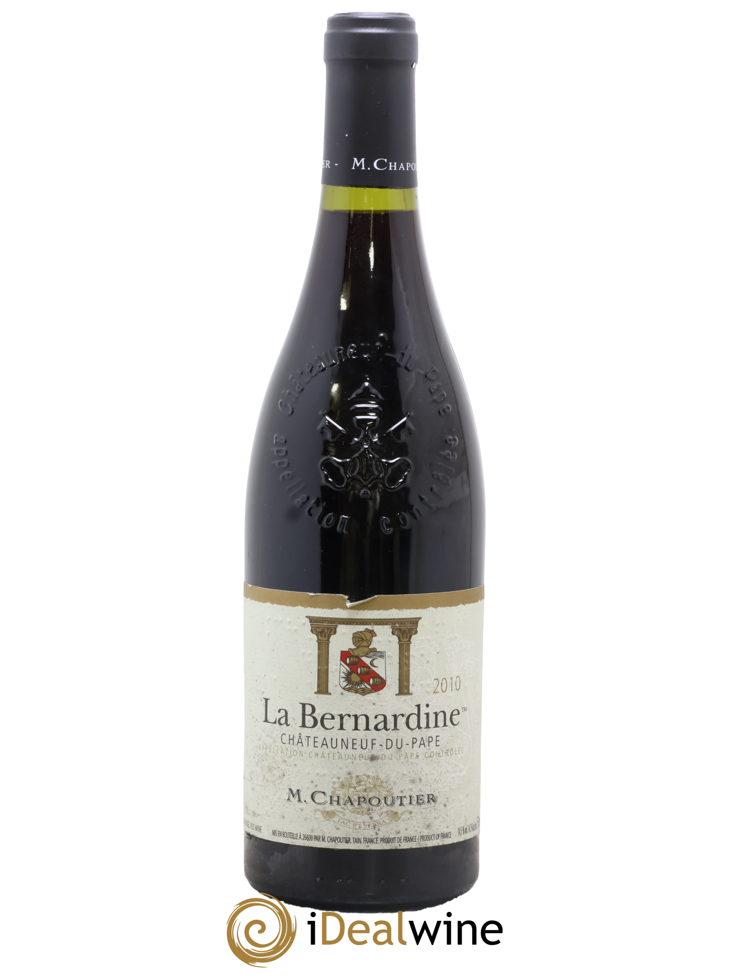 Châteauneuf-du-Pape La Bernardine Chapoutier 2010 - Lot of 1 bottle - 0