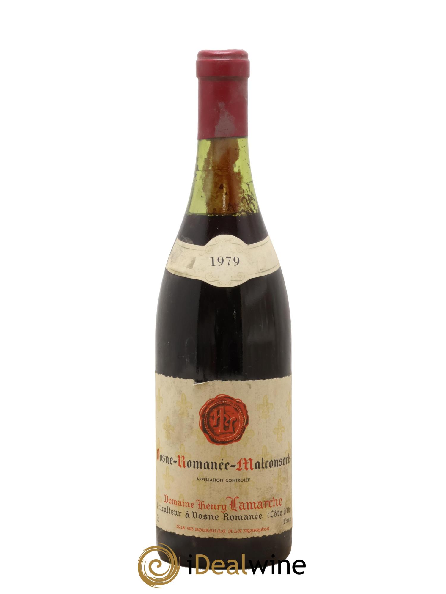 Vosne-Romanée 1er Cru Les Malconsorts Lamarche (Domaine) Malconsorts Henry Lamarche 1979 - Lot de 1 bouteille - 0