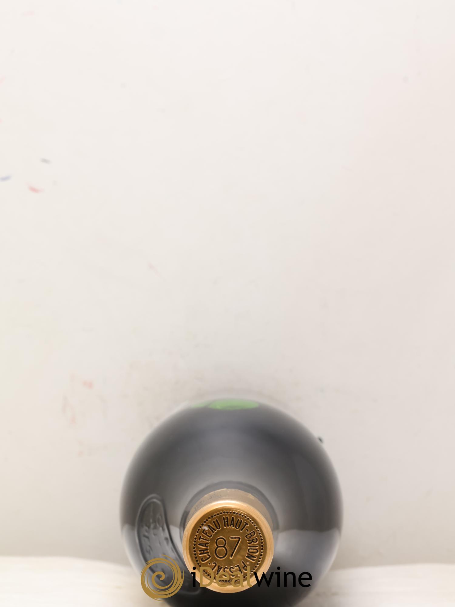 Château Haut Brion 1er Grand Cru Classé 1987 - Posten von 1 Flasche - 1