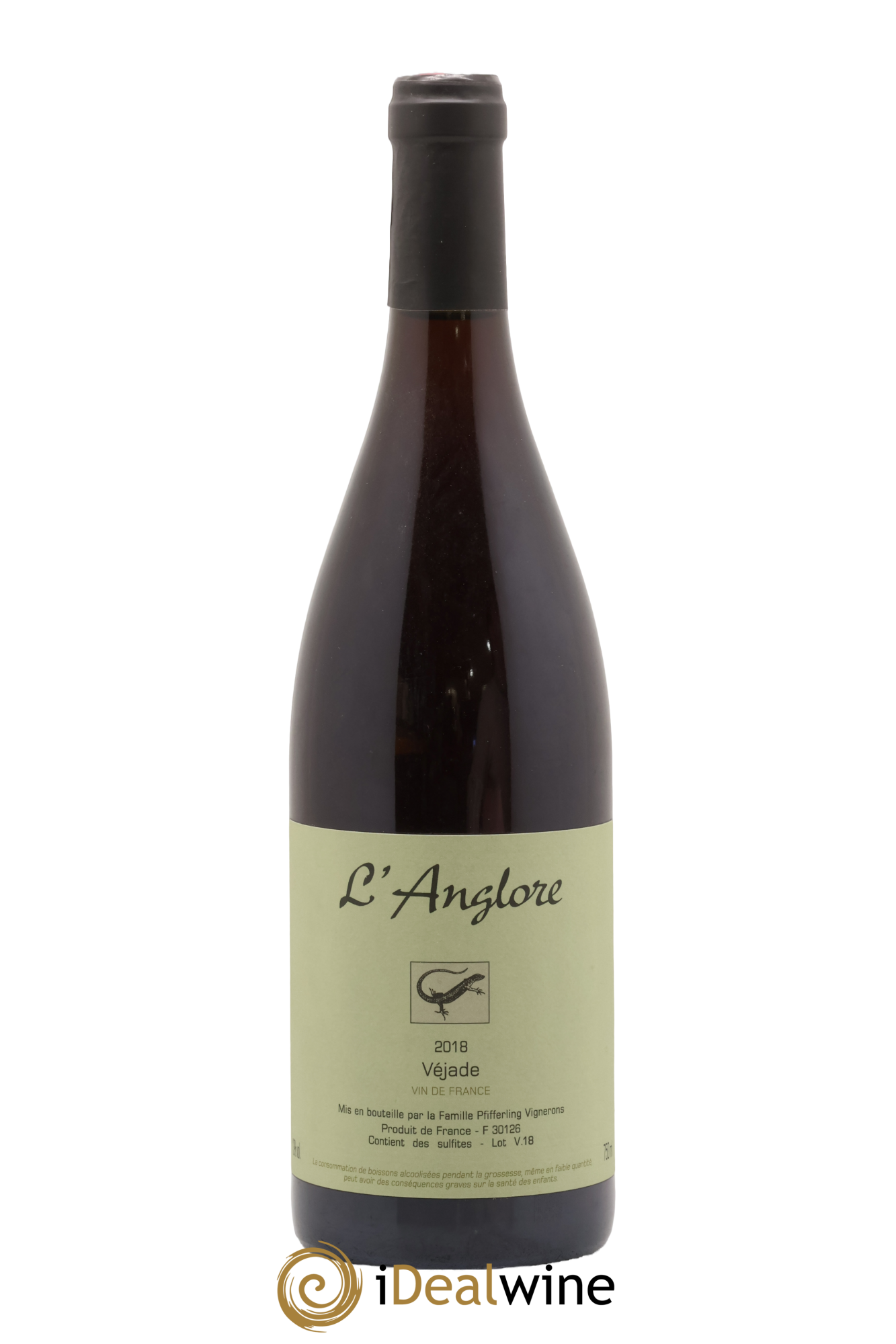Vin de France Véjade L'Anglore 2018 - Posten von 1 Flasche - 0