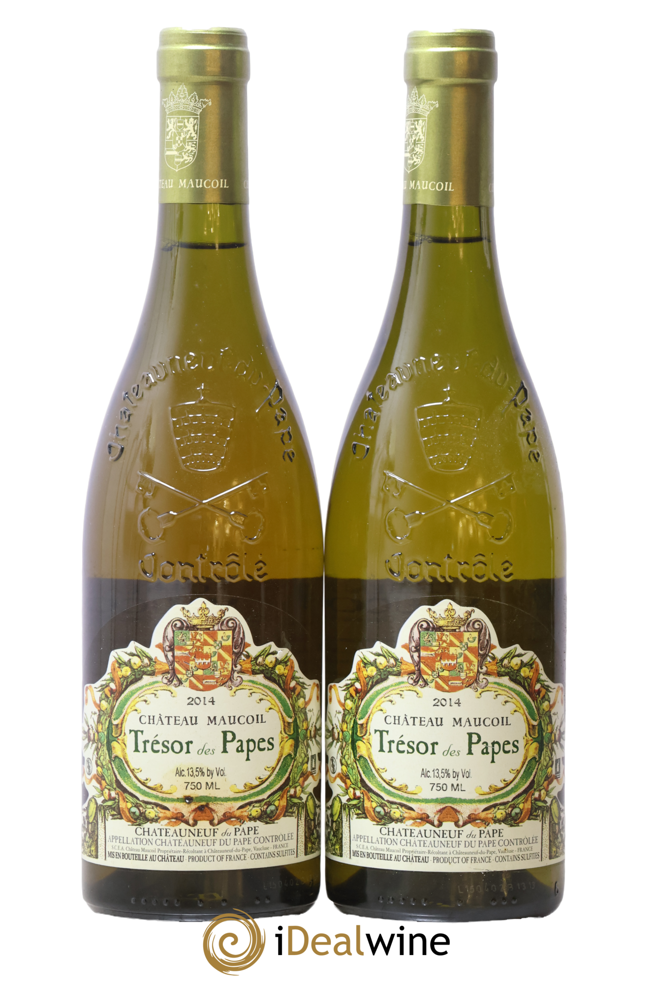 Châteauneuf-du-Pape 2014 - Lot of 2 bottles - 0