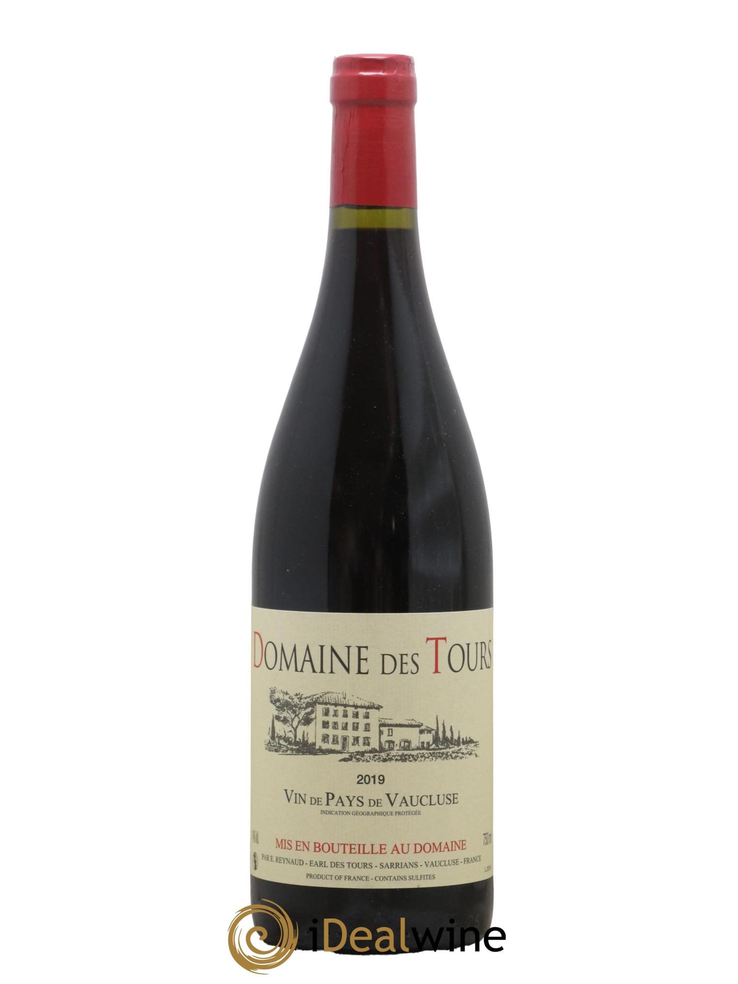 Vaucluse (Vin de Pays de Vaucluse) Domaine des Tours Emmanuel Reynaud 2019 - Lot de 1 bouteille - 0