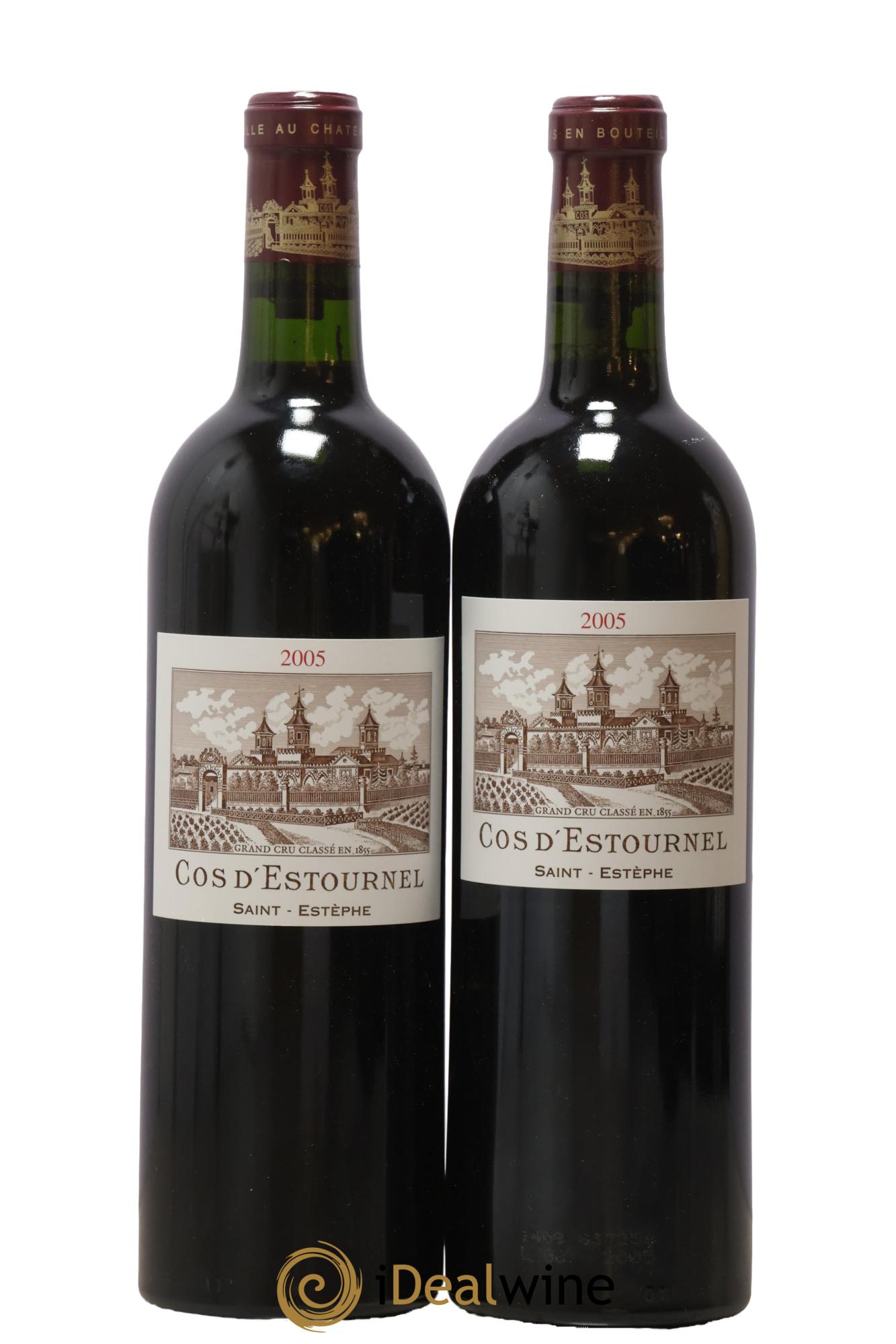 Cos d'Estournel 2ème Grand Cru Classé 2005 - Lot de 2 bouteilles - 0
