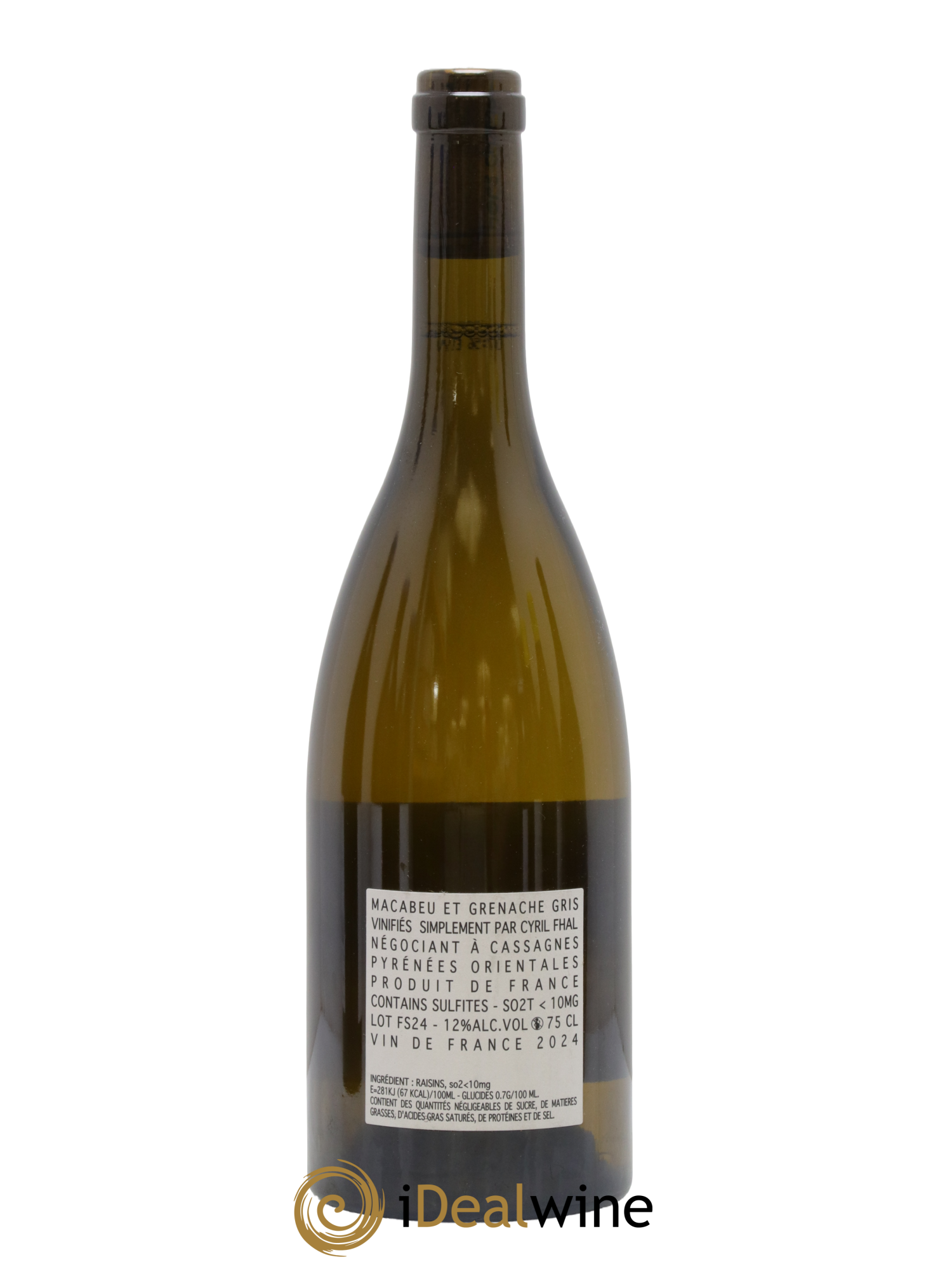 Vin de France La Femme Soleil Cyril Phal 2024 - Lot of 1 bottle - 1