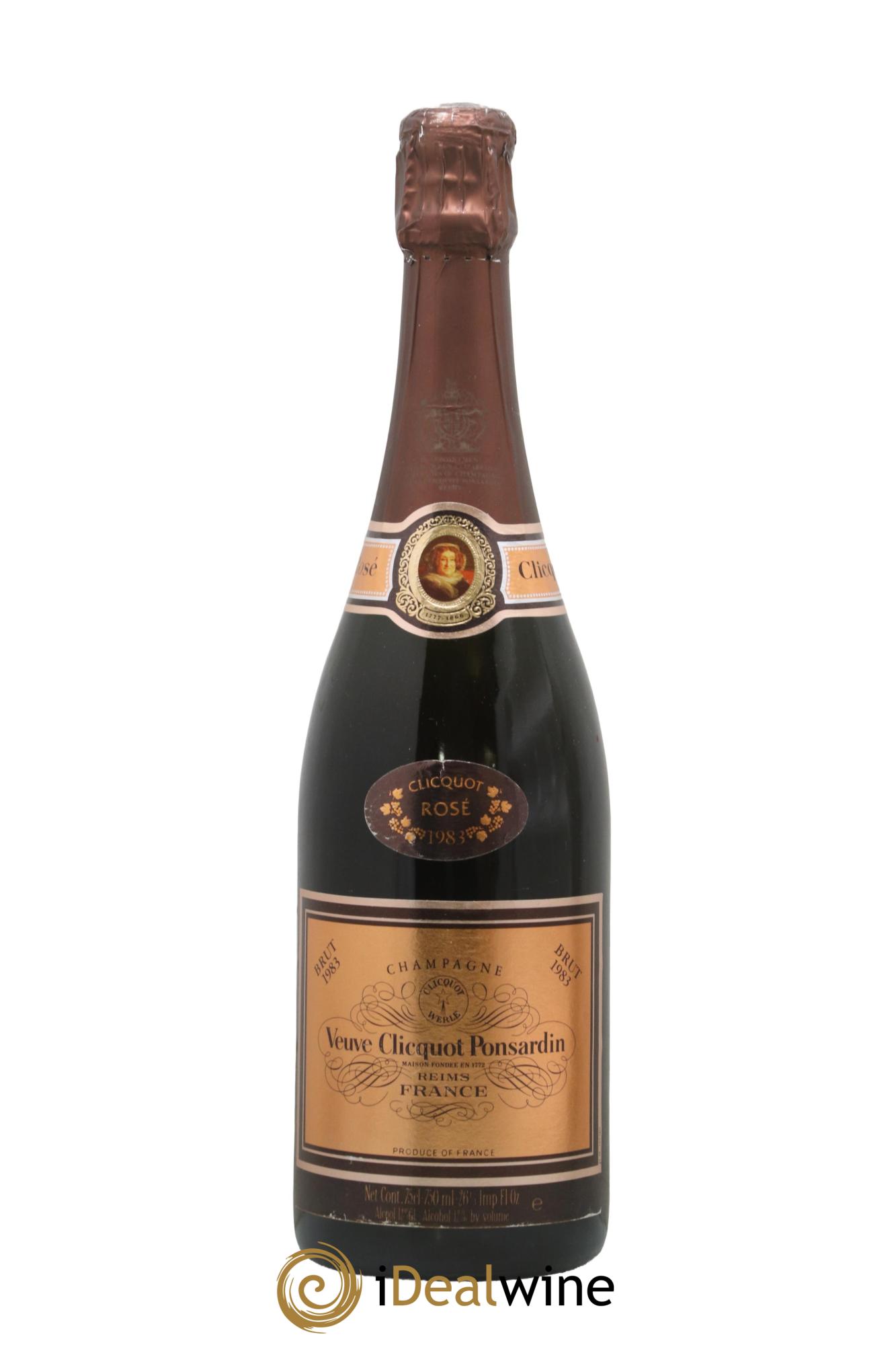 Rosé Brut Veuve Clicquot 1983 - Lot de 1 bouteille - 0