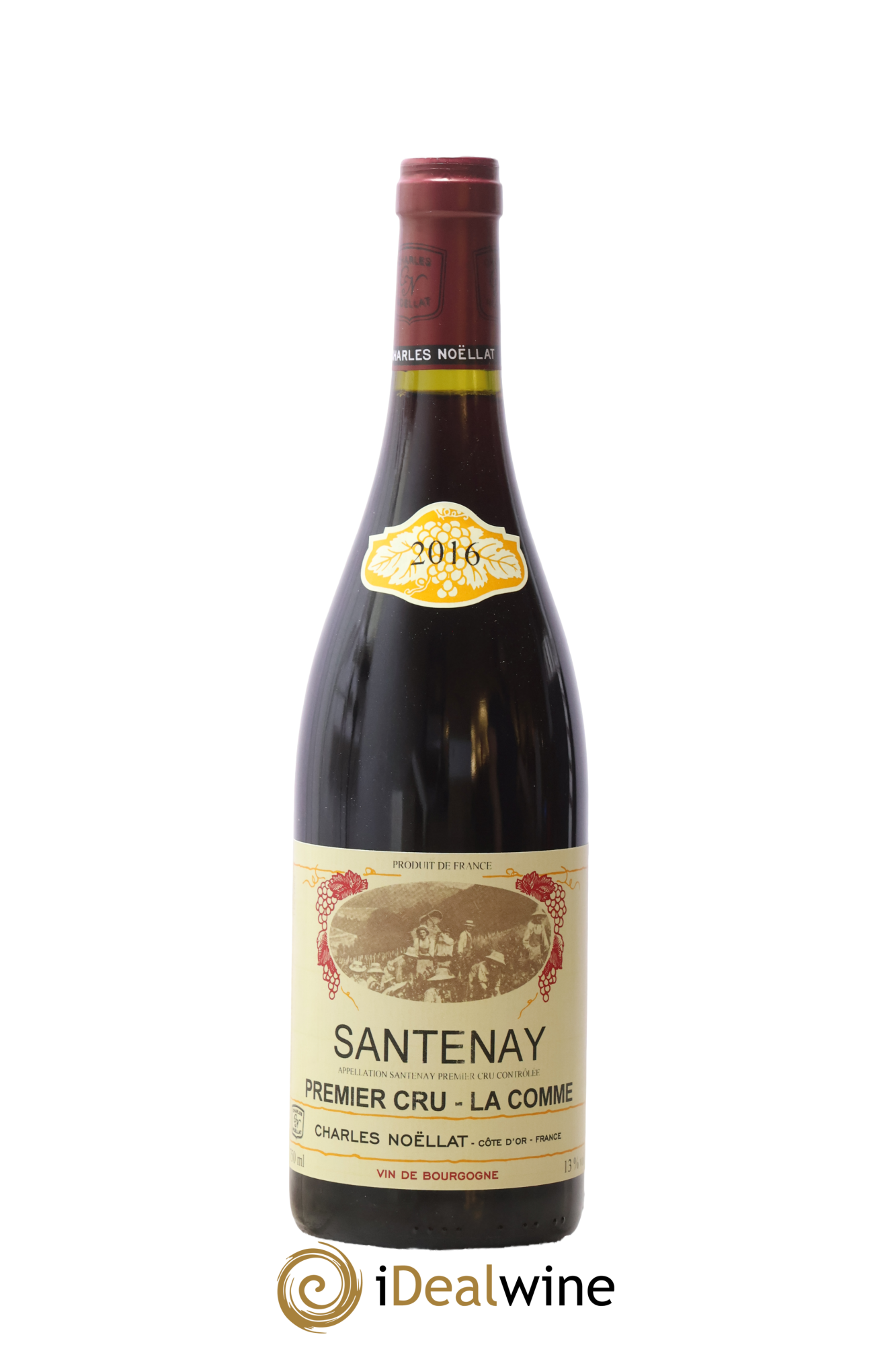 Santenay 1er Cru La Comme Charles Noëllat 2016 - Lot de 1 bouteille - 0