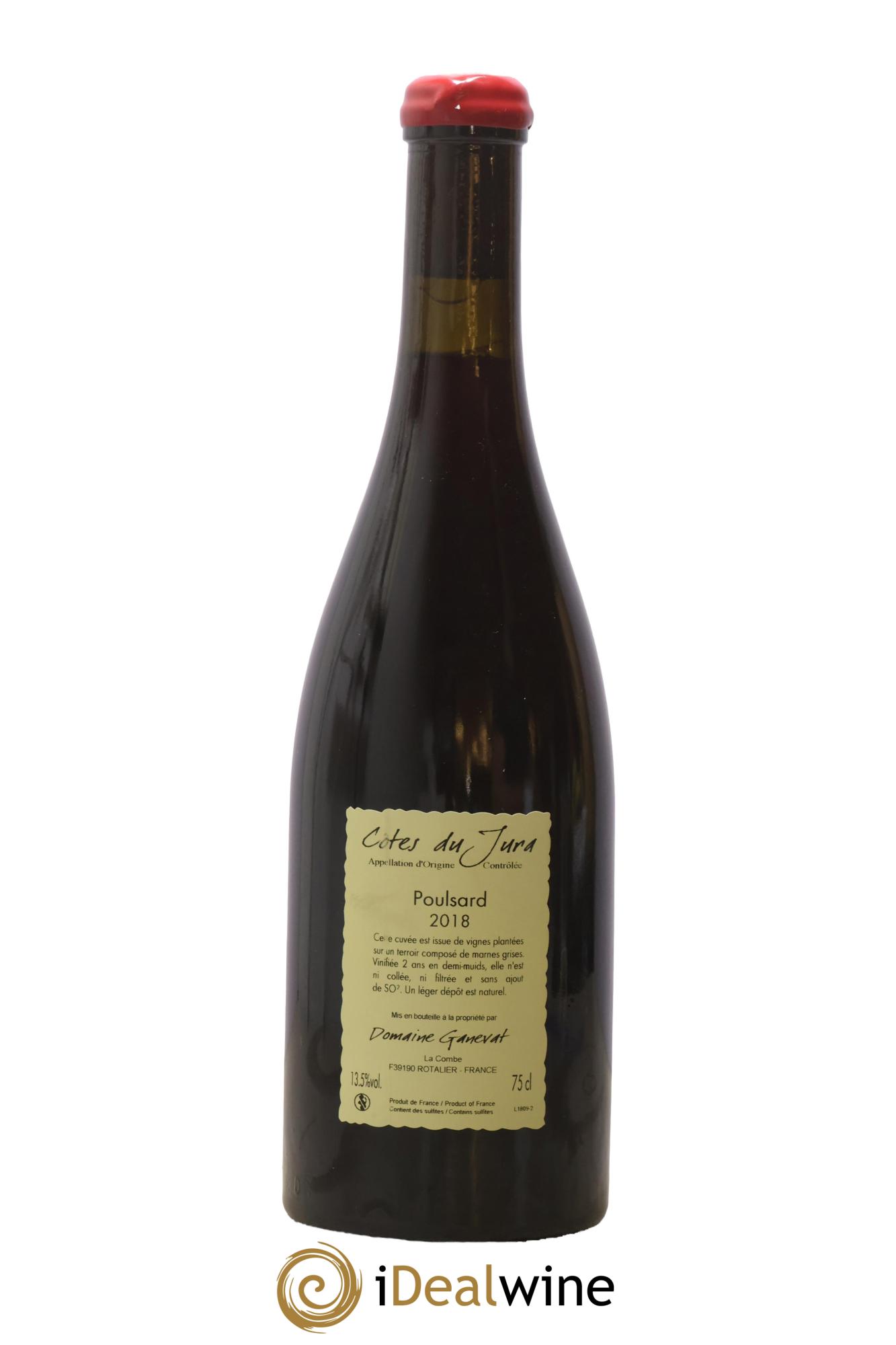 Côtes du Jura Les Chalasses Vieilles Vignes Poulsard Jean-François Ganevat (Domaine) 2018 - Lotto di 1 bottiglia - 1