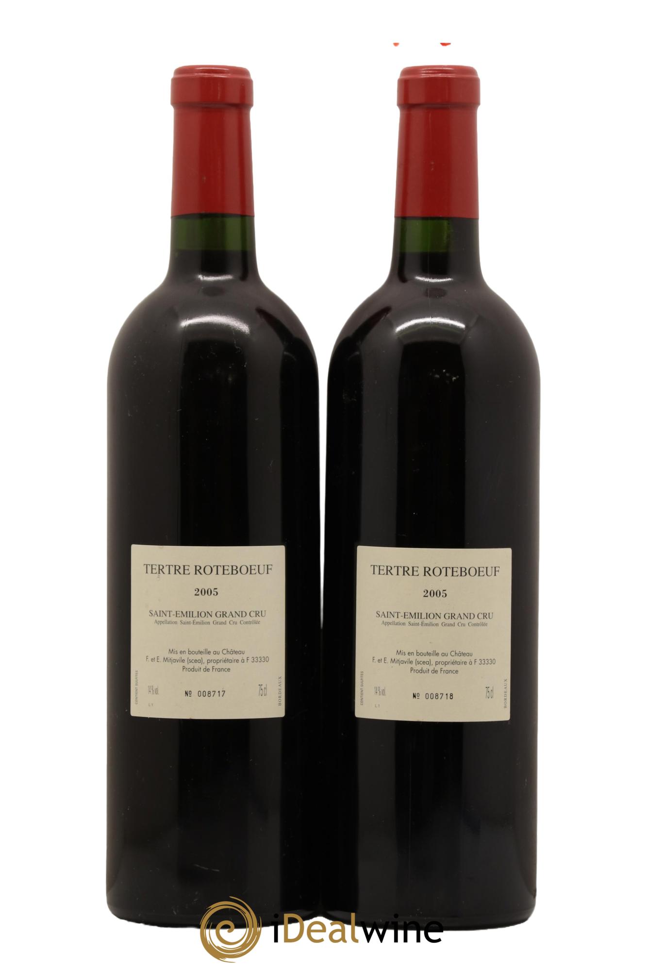 Château Tertre Roteboeuf 2005 - Posten von 2 Flaschen - 1