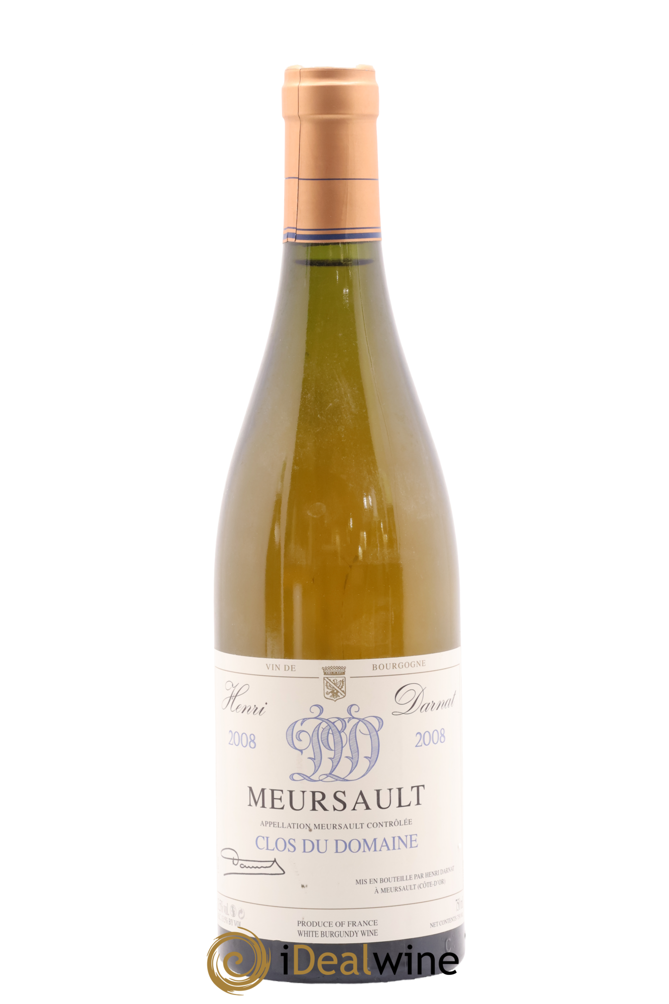 Meursault Clos du Domaine Henri Darnat 2008 - Posten von 1 Flasche - 0
